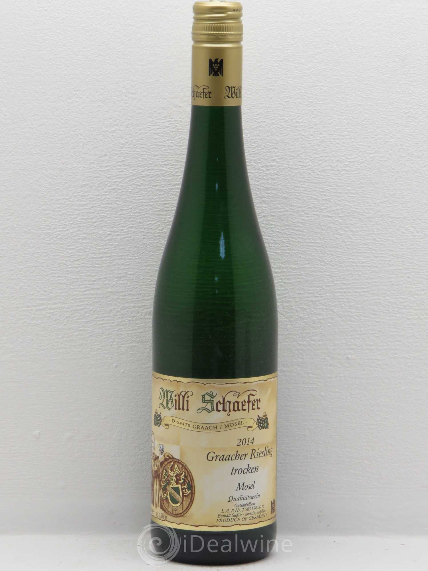 Riesling Graacher Feinher Willy Schaffer 2014 - Posten von 1 Flasche - 0