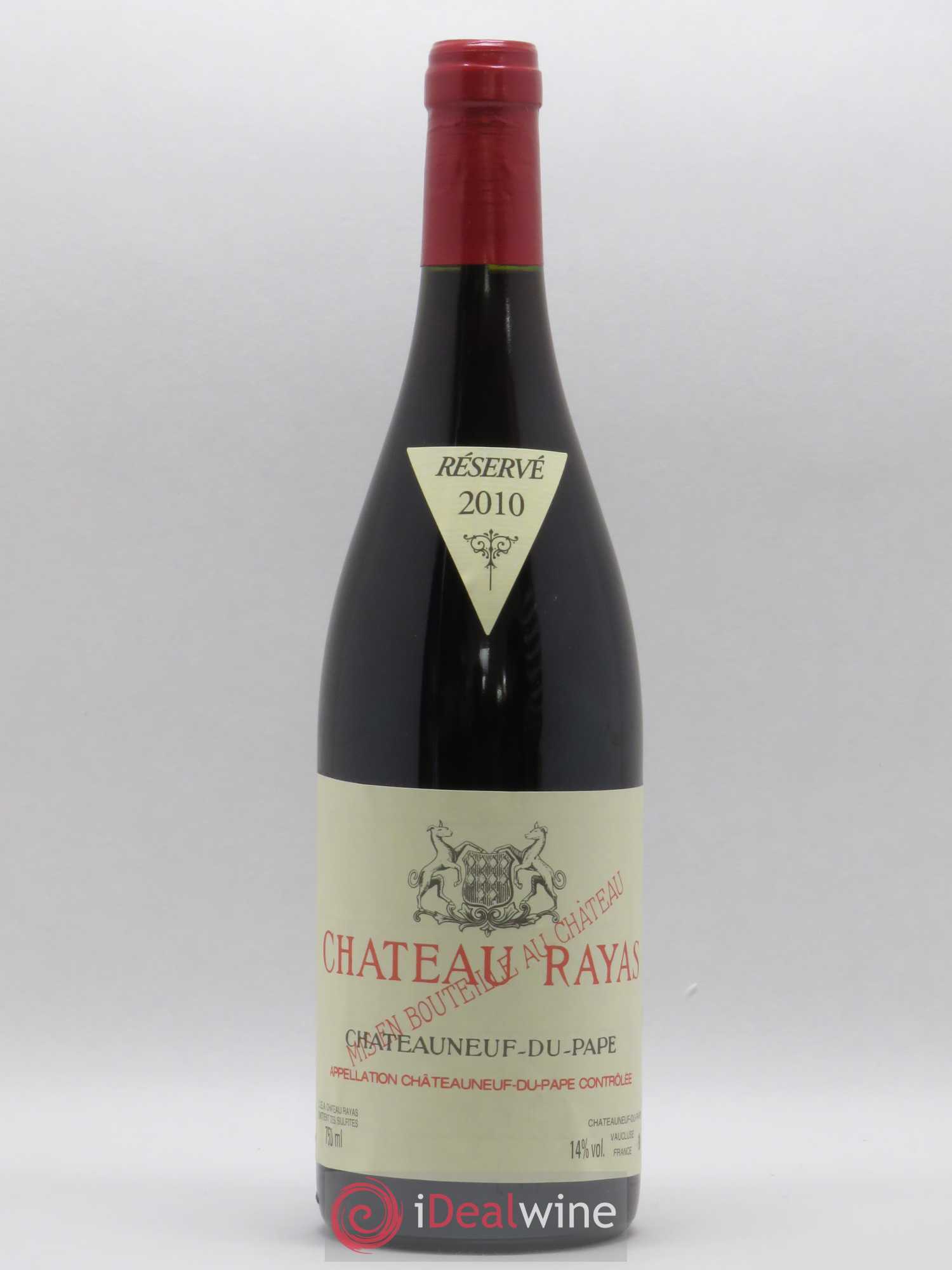 Châteauneuf-du-Pape Château Rayas Emmanuel Reynaud 2010 - Lot de 1 bouteille - 0
