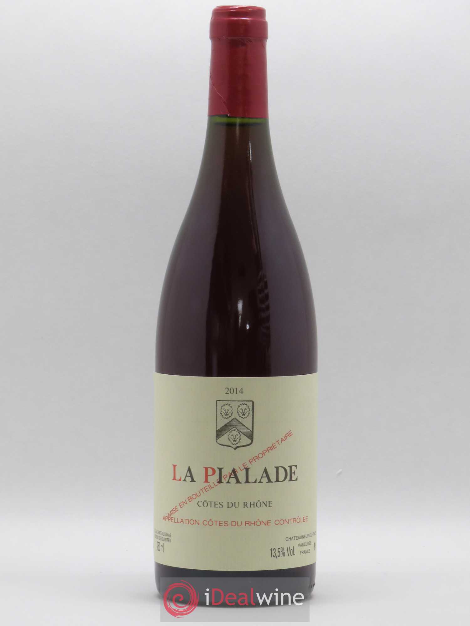 Côtes-du-Rhône La Pialade Emmanuel Reynaud 2014 - Lot de 1 bouteille - 0