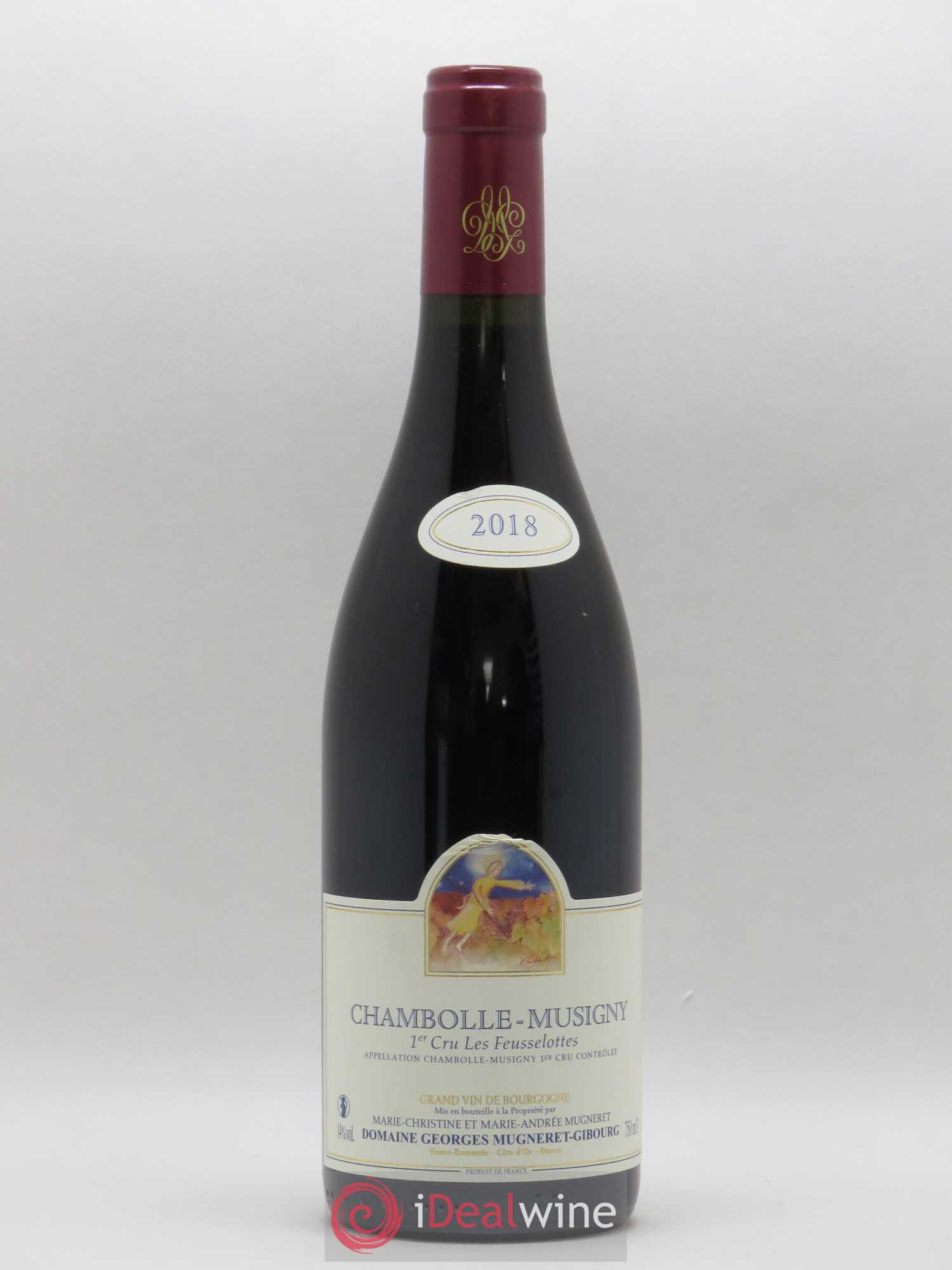 Chambolle-Musigny 1er Cru Les Feusselottes Mugneret-Gibourg (Domaine) 2018 - Lot de 1 bouteille - 0