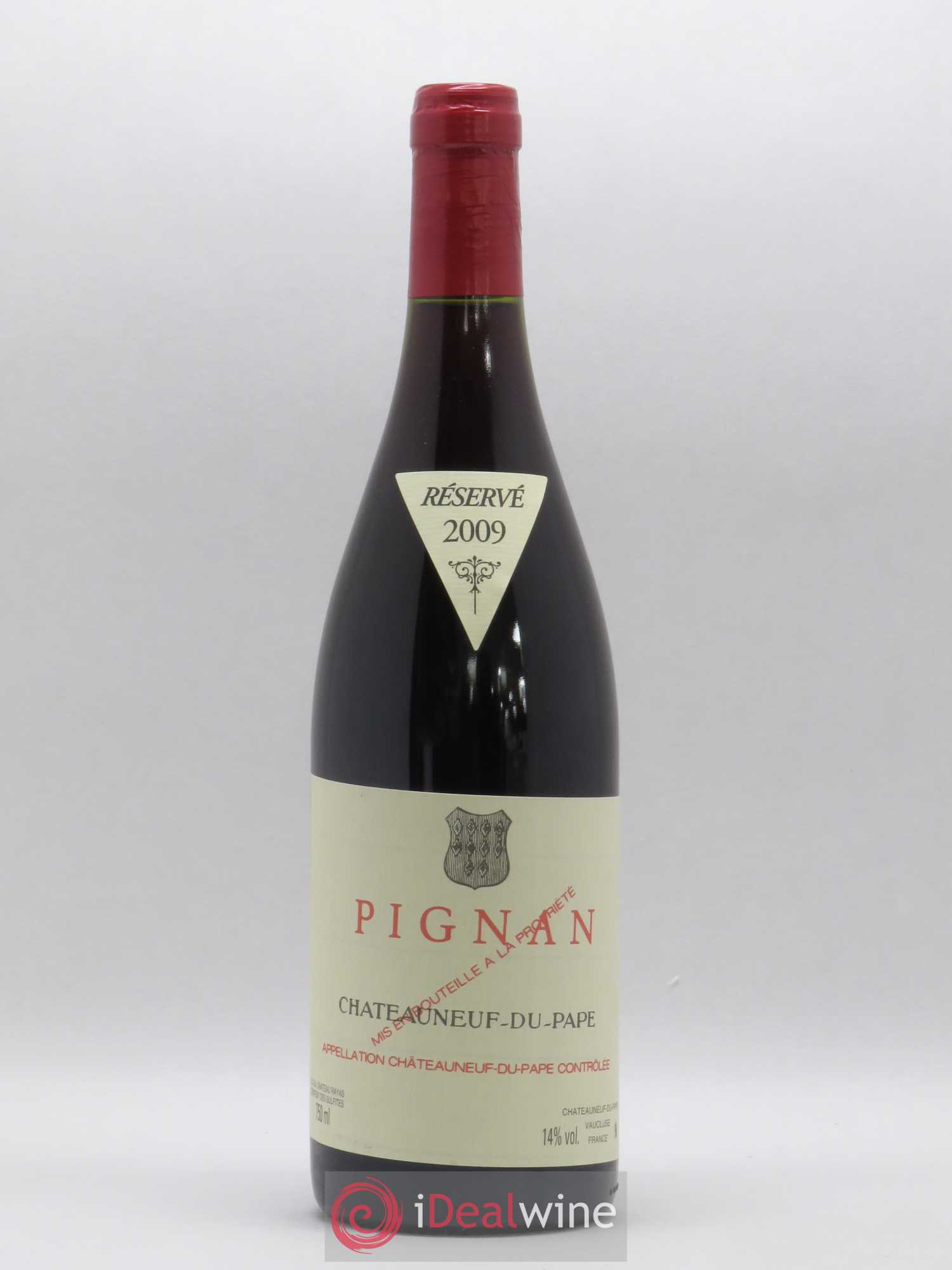 Châteauneuf-du-Pape Pignan Emmanuel Reynaud 2009 - Lot de 1 bouteille - 0