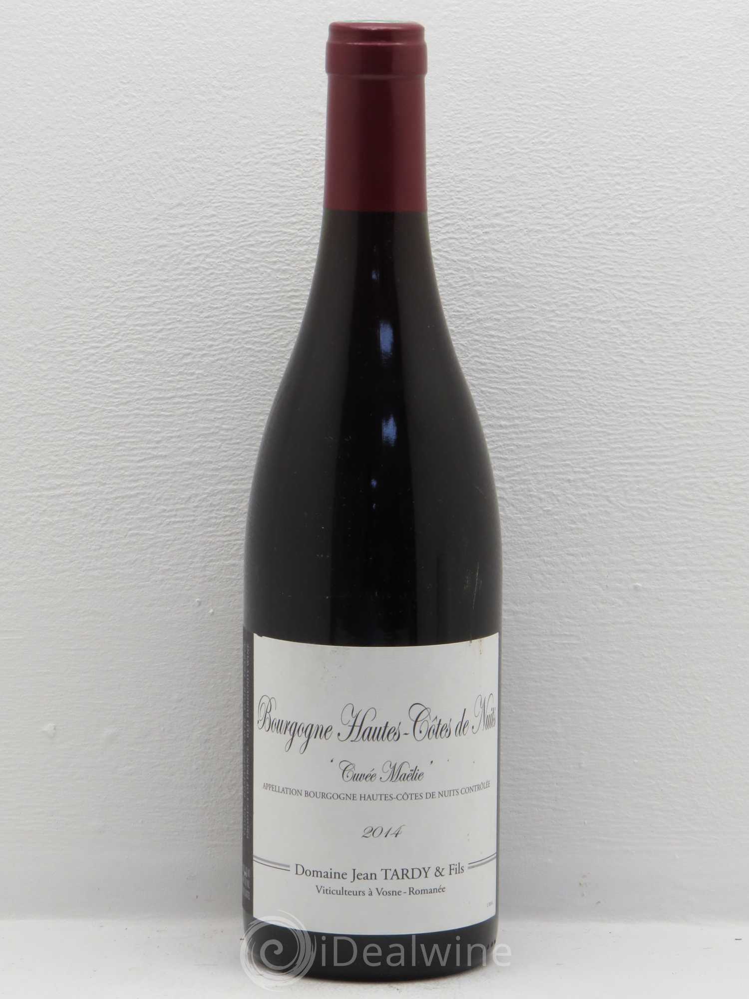 Hautes-Côtes de Nuits Tardy Maeli 2014 - Lot de 1 bouteille - 0