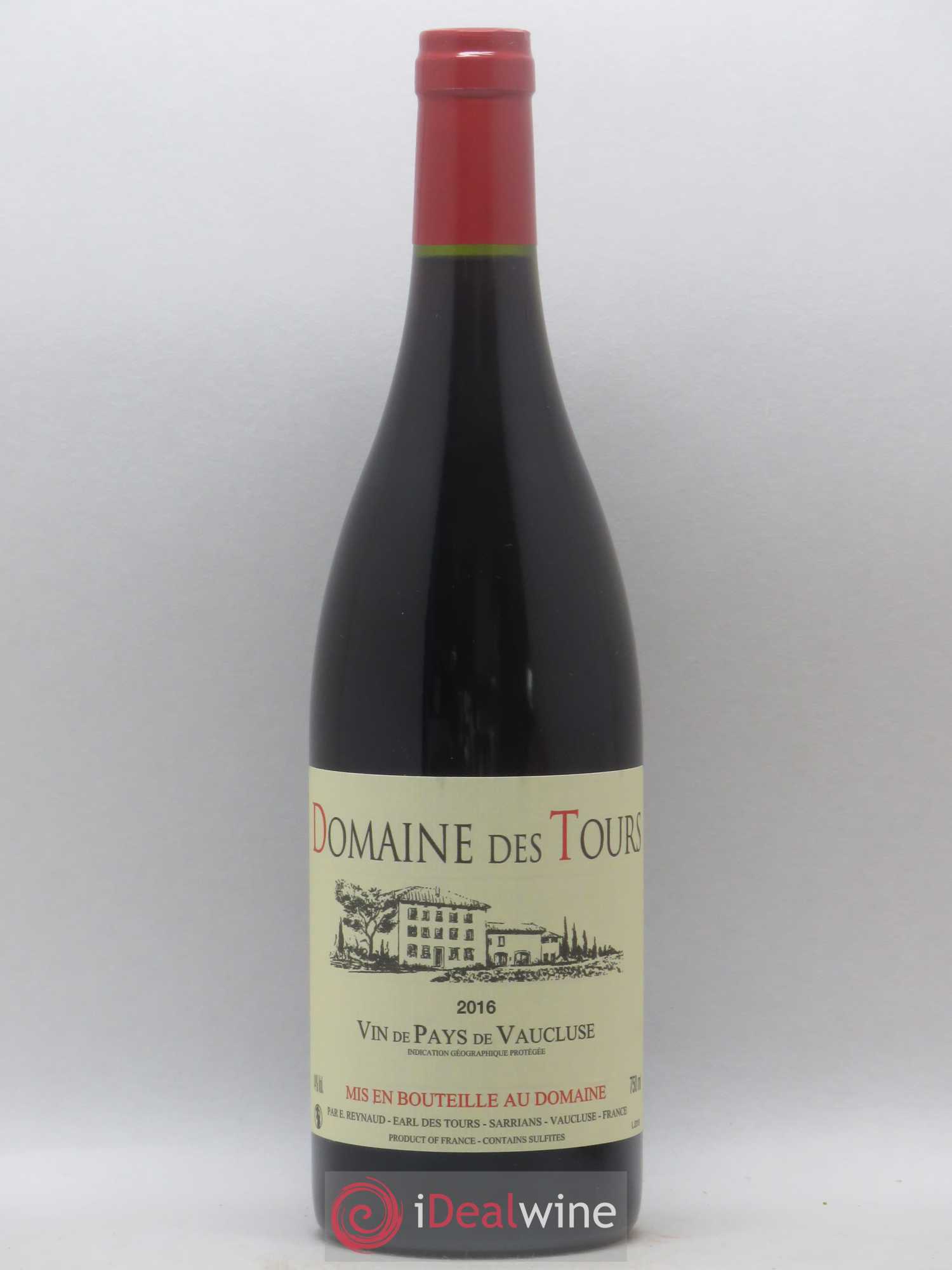 Vaucluse (Vin de Pays de Vaucluse) Domaine des Tours Emmanuel Reynaud 2016 - Posten von 1 Flasche - 0