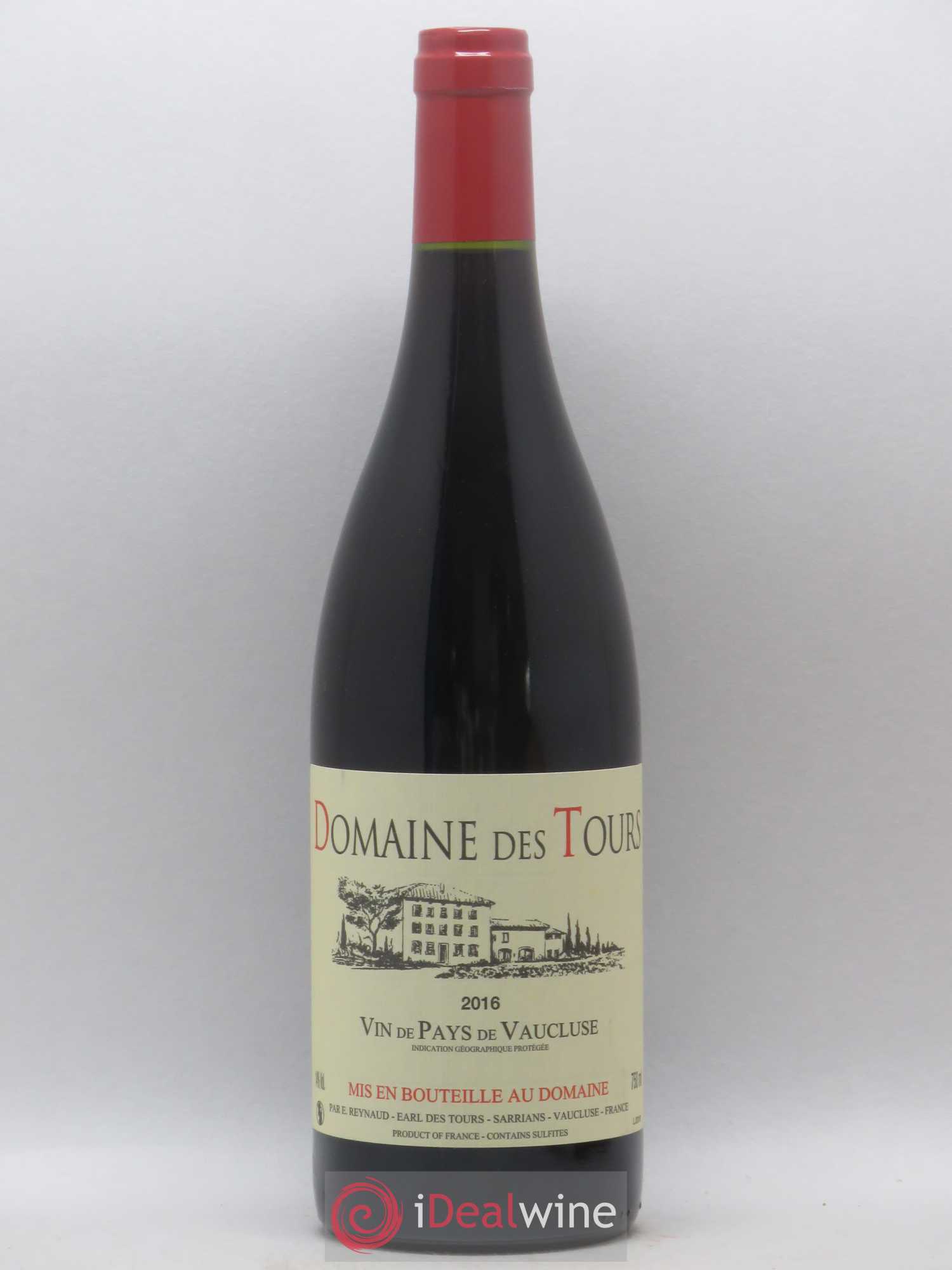 Vaucluse (Vin de Pays de Vaucluse) Domaine des Tours Emmanuel Reynaud 2016 - Posten von 1 Flasche - 0