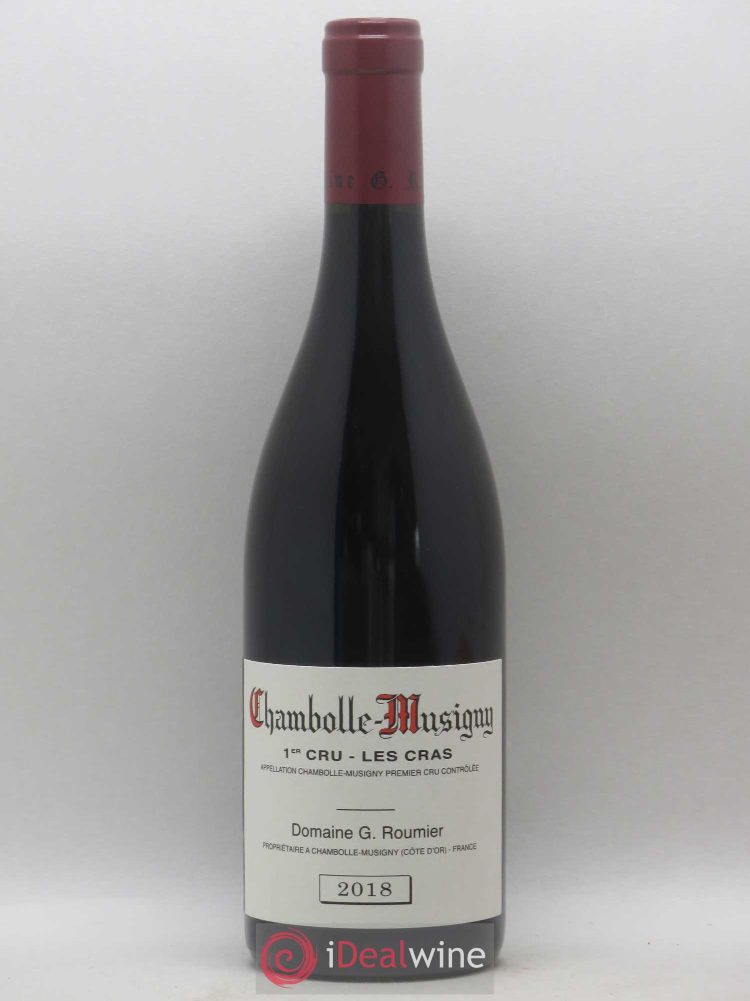 Chambolle-Musigny 1er Cru Les Cras Georges Roumier (Domaine) 2018 - Lot de 1 bouteille - 0