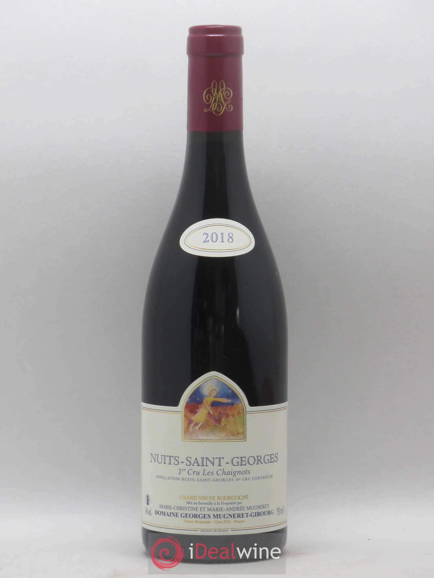 Nuits-Saint-Georges 1er Cru Les Chaignots Georges Mugneret (Domaine) 2018 - Lot de 1 bouteille - 0