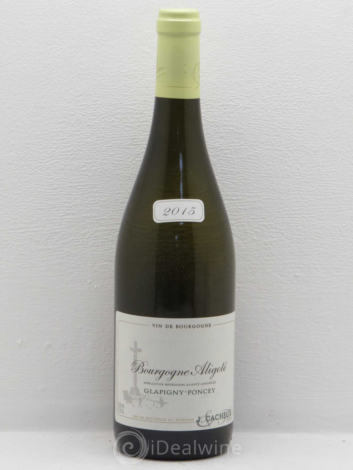 Bourgogne Aligote Ponceux Cacheux (sans prix de réserve) 2015 - Posten von 1 Flasche - 0