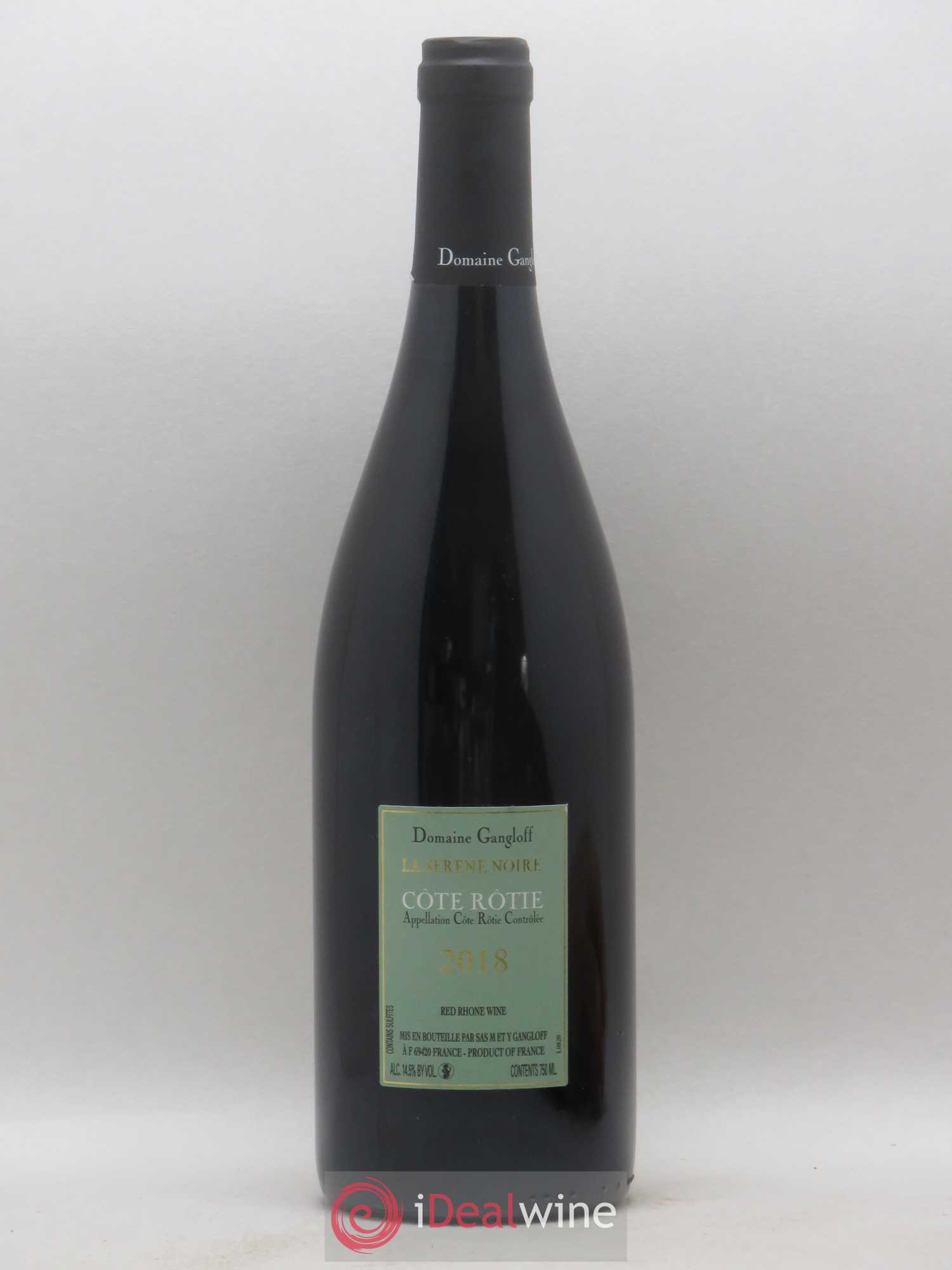 Côte-Rôtie La Sereine Noire Gangloff (Domaine) 2018 - Lot de 1 bouteille - 1