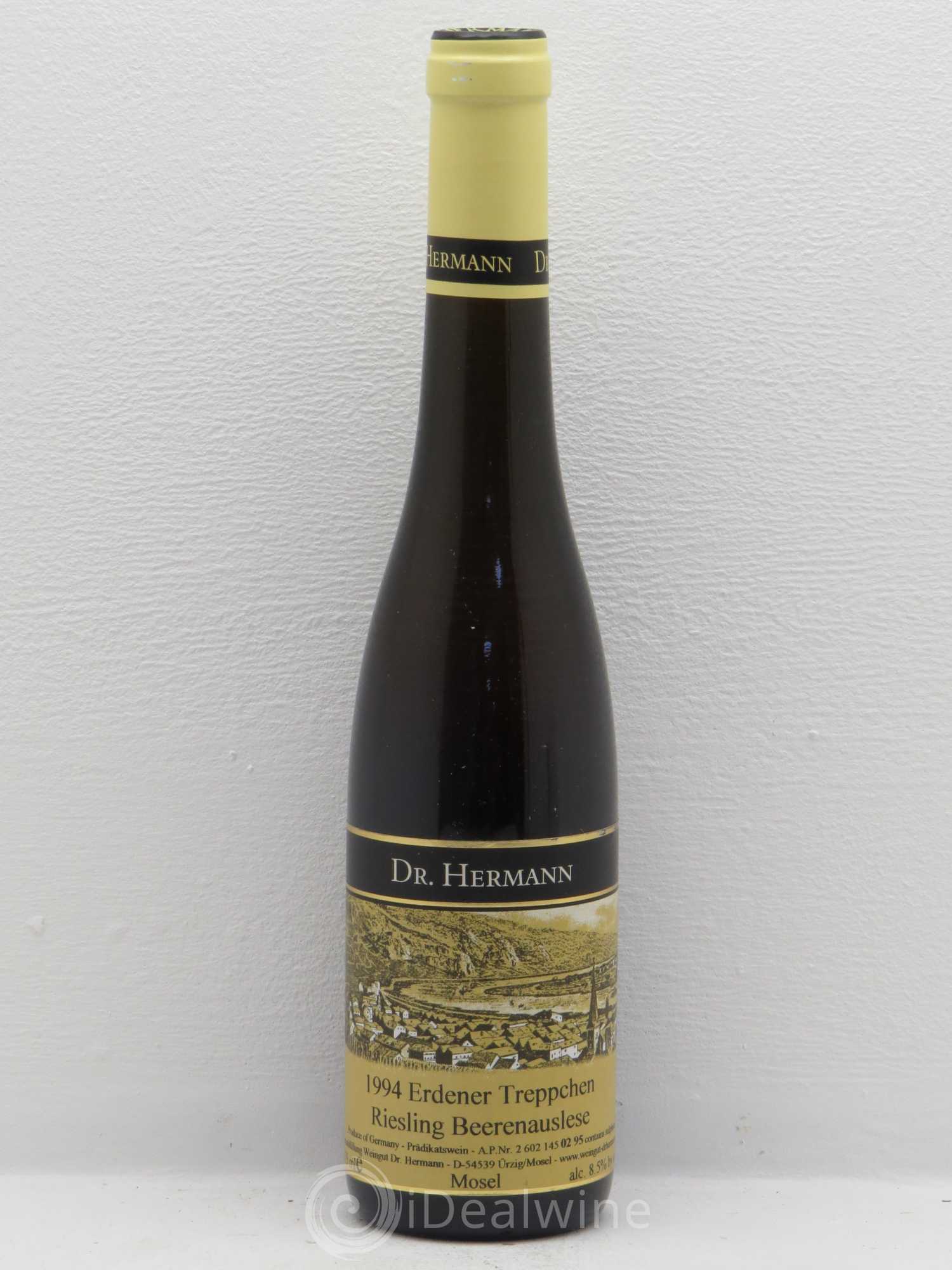 Riesling Beerenauslese Erdener Treppchen Hermann 1994 - Posten von 1 Demi-Flasche - 0