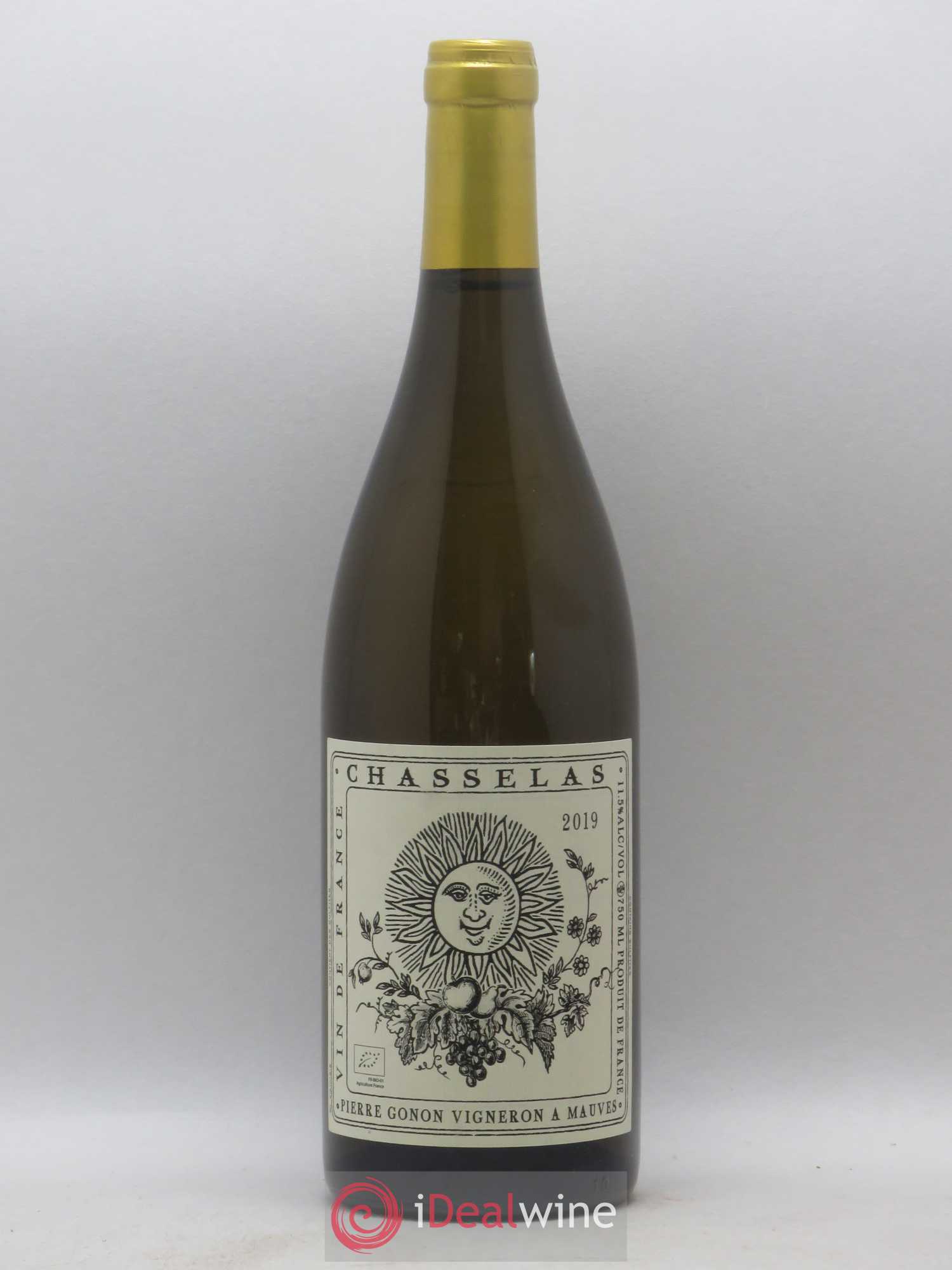 Vin de France Chasselas Gonon (Domaine) 2019 - Lot de 1 bouteille - 0