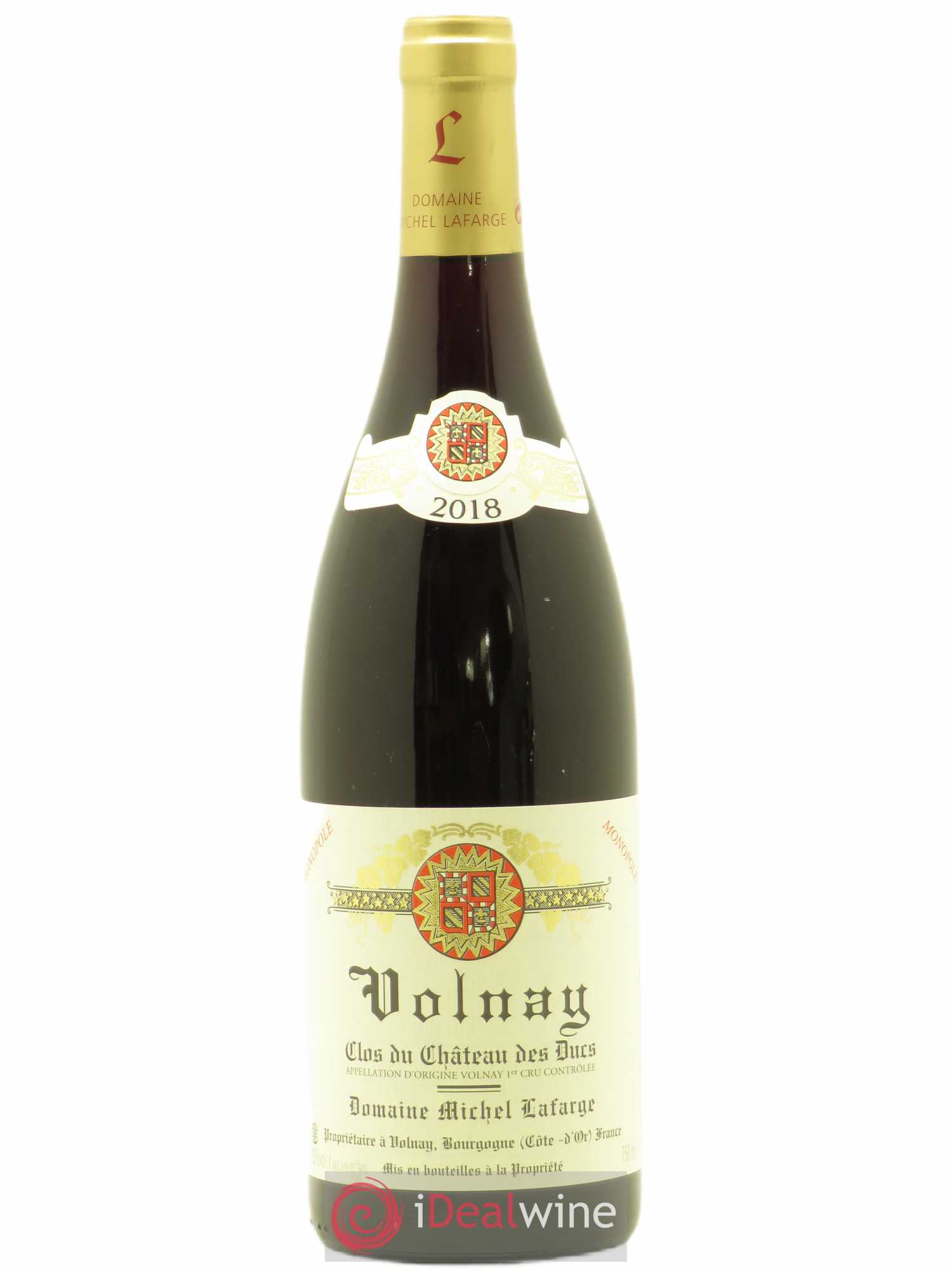 Volnay 1er Cru Clos du Château des Ducs Lafarge (Domaine) 2018 - Lot de 1 bouteille - 0