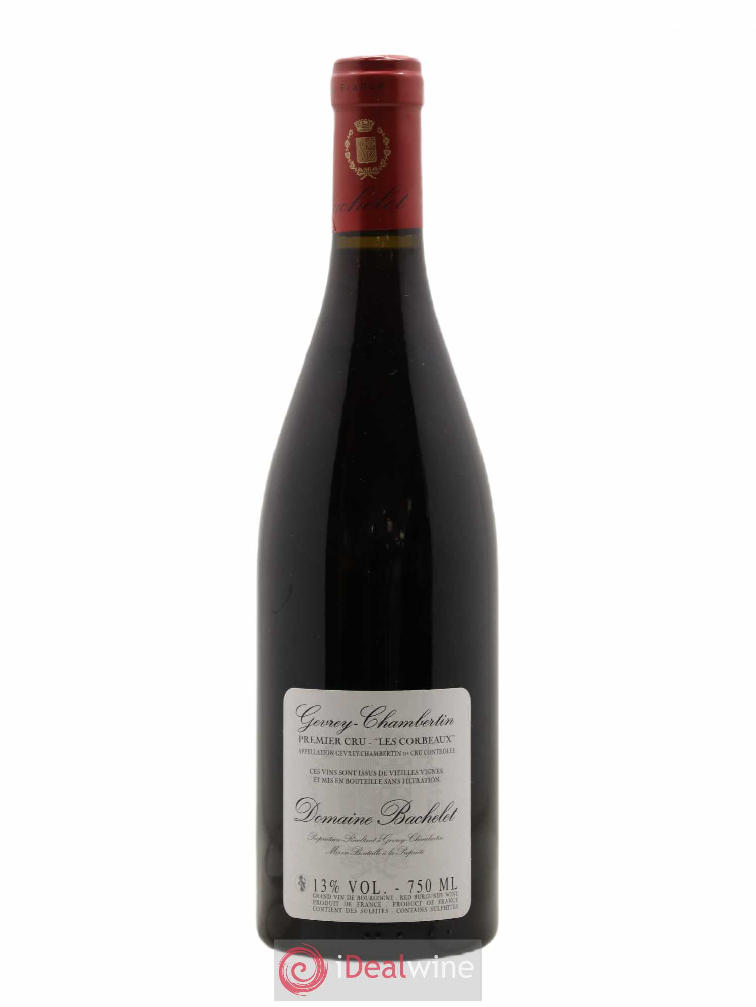 Gevrey-Chambertin 1er Cru Les Corbeaux Vieilles Vignes Denis Bachelet (Domaine) 2015 - Lot de 1 bouteille - 1