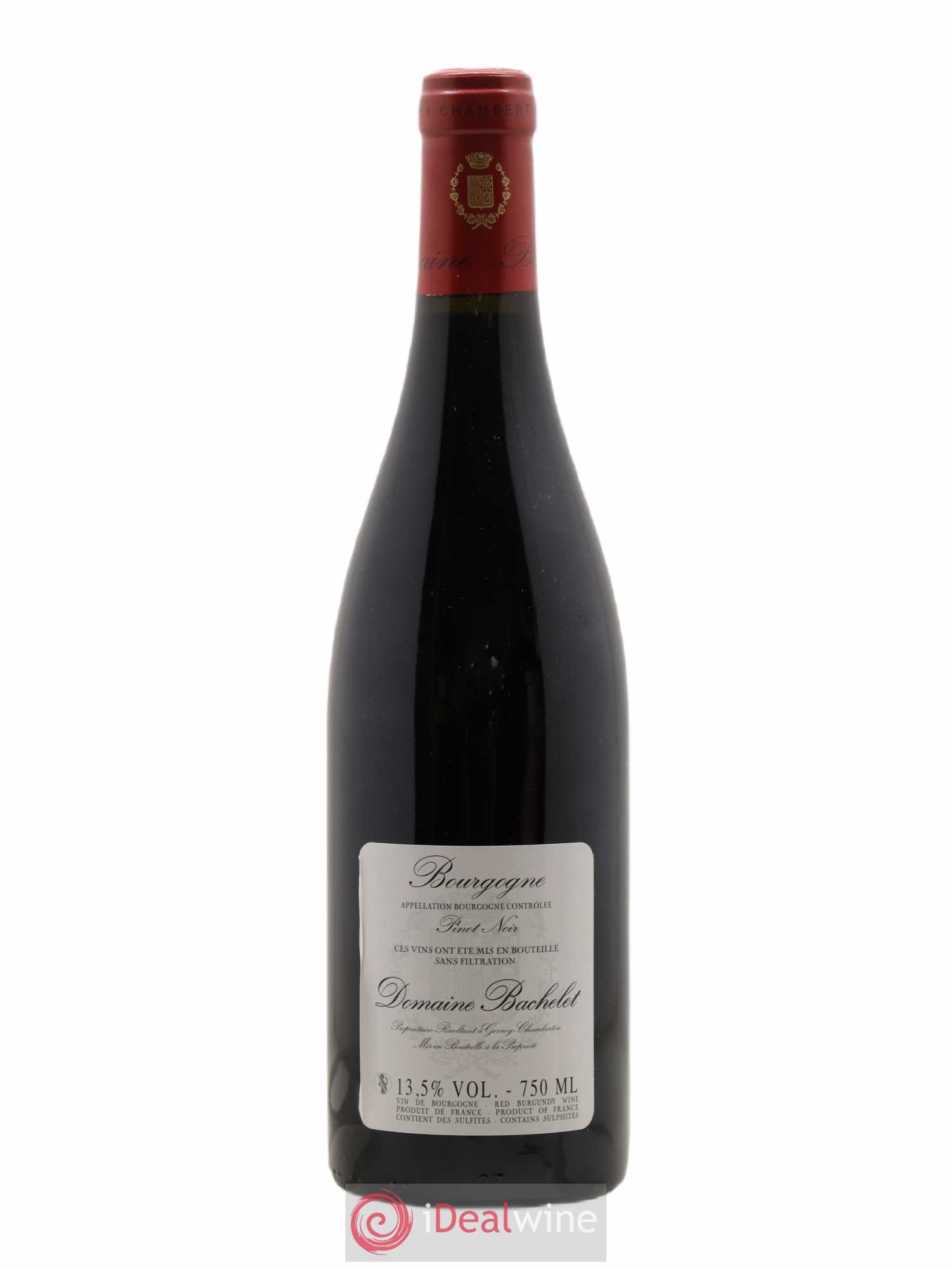 Bourgogne Denis Bachelet (Domaine) 2019 - Lot de 1 bouteille - 1