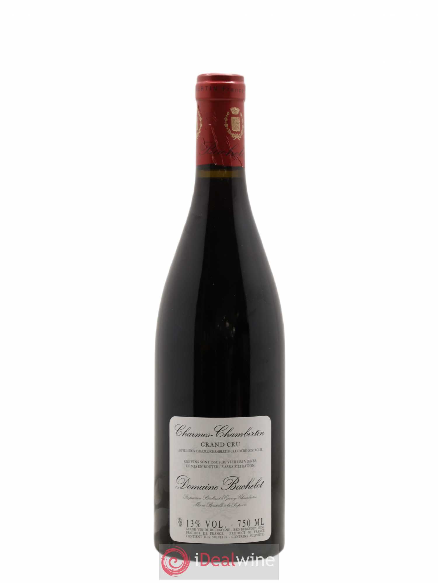 Charmes-Chambertin Grand Cru Vieilles Vignes Denis Bachelet (Domaine) 2015 - Lot de 1 bouteille - 1