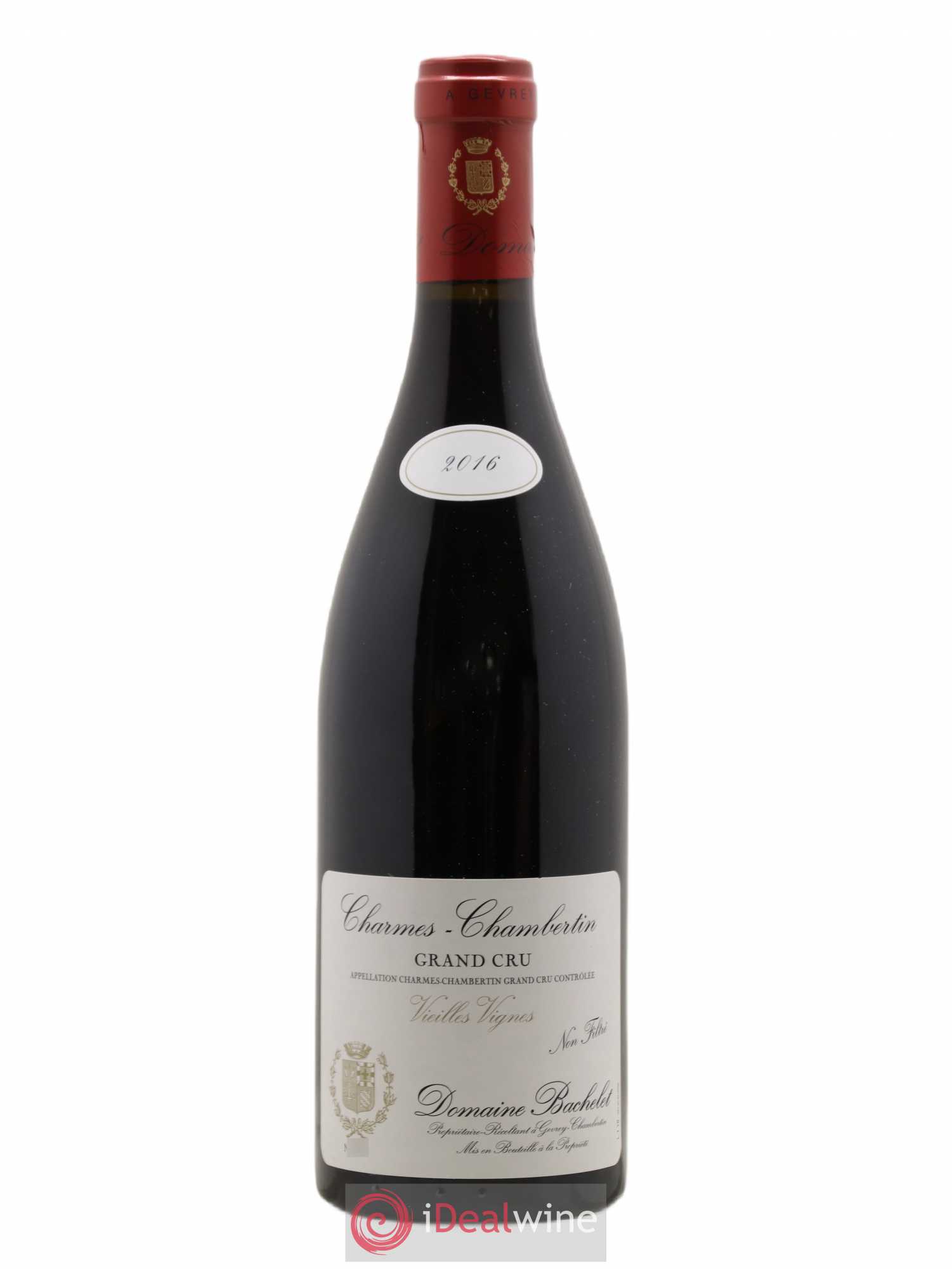 Charmes-Chambertin Grand Cru Vieilles Vignes Denis Bachelet (Domaine) 2016 - Lot de 1 bouteille - 0