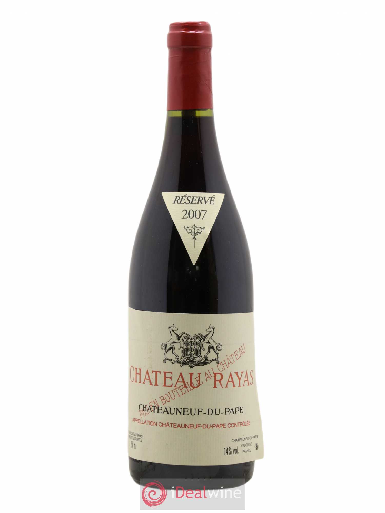 Châteauneuf-du-Pape Château Rayas Emmanuel Reynaud 2007 - Lot de 1 bouteille - 0