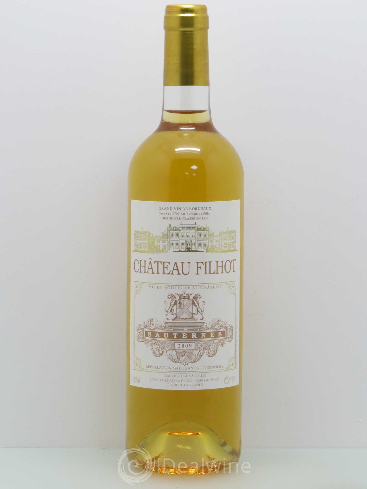 Château Filhot 2ème Grand Cru Classé 2009 - Lotto di 1 bottiglia - 0