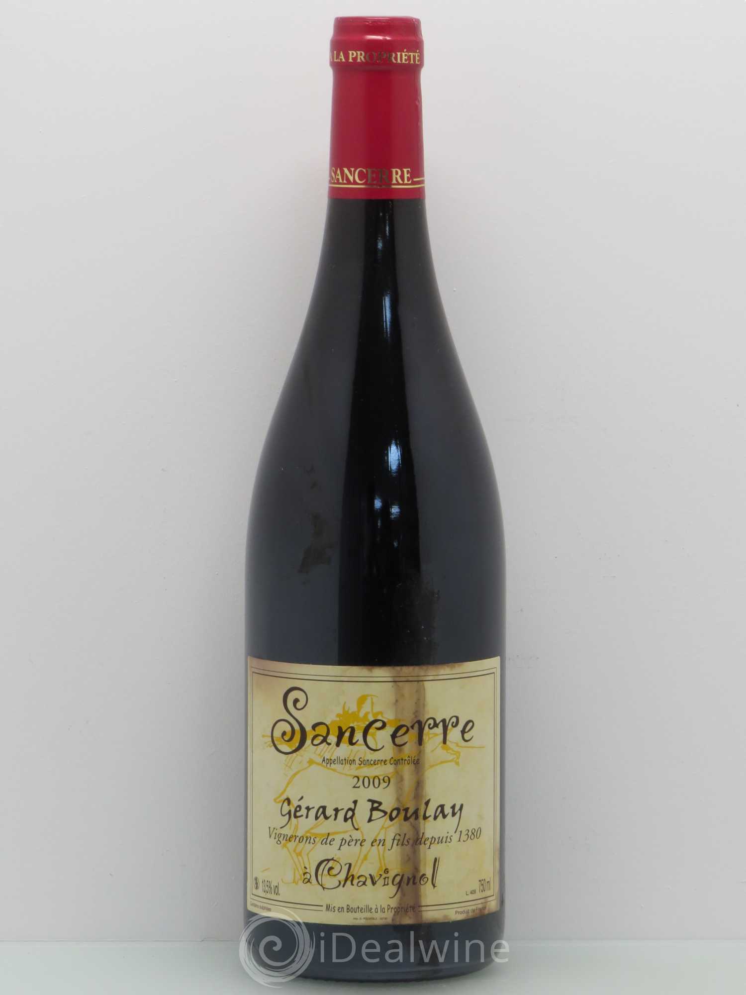 Sancerre Gérard Boulay 2009 - Lot de 1 bouteille - 0