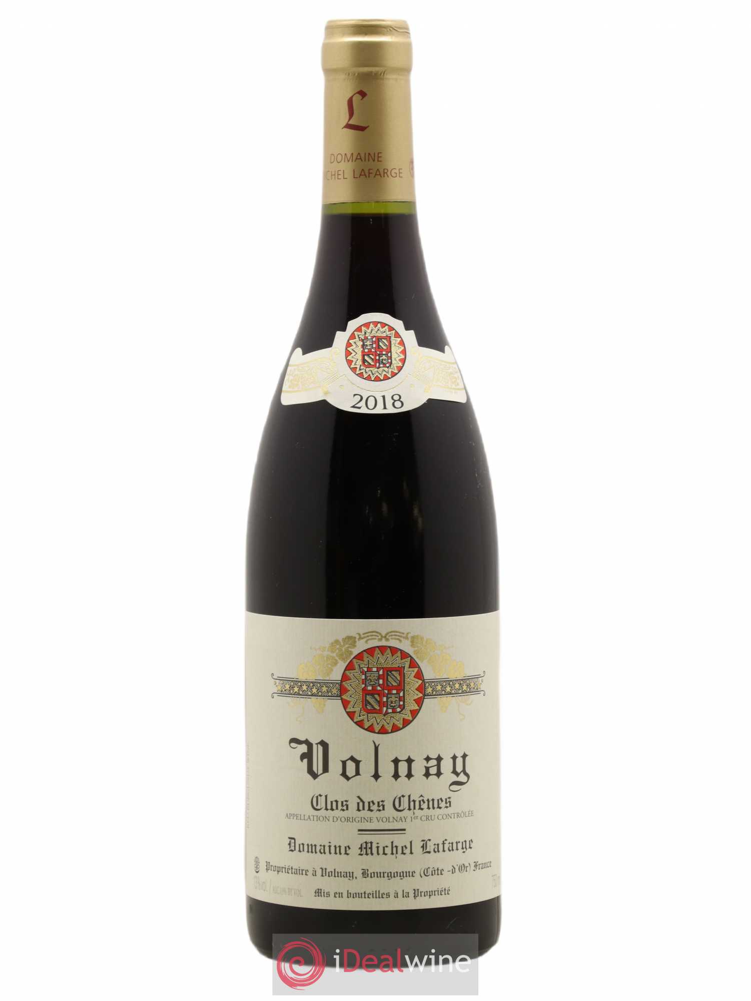 Volnay 1er Cru Clos des Chênes Lafarge (Domaine) 2018 - Lot de 1 bouteille - 0