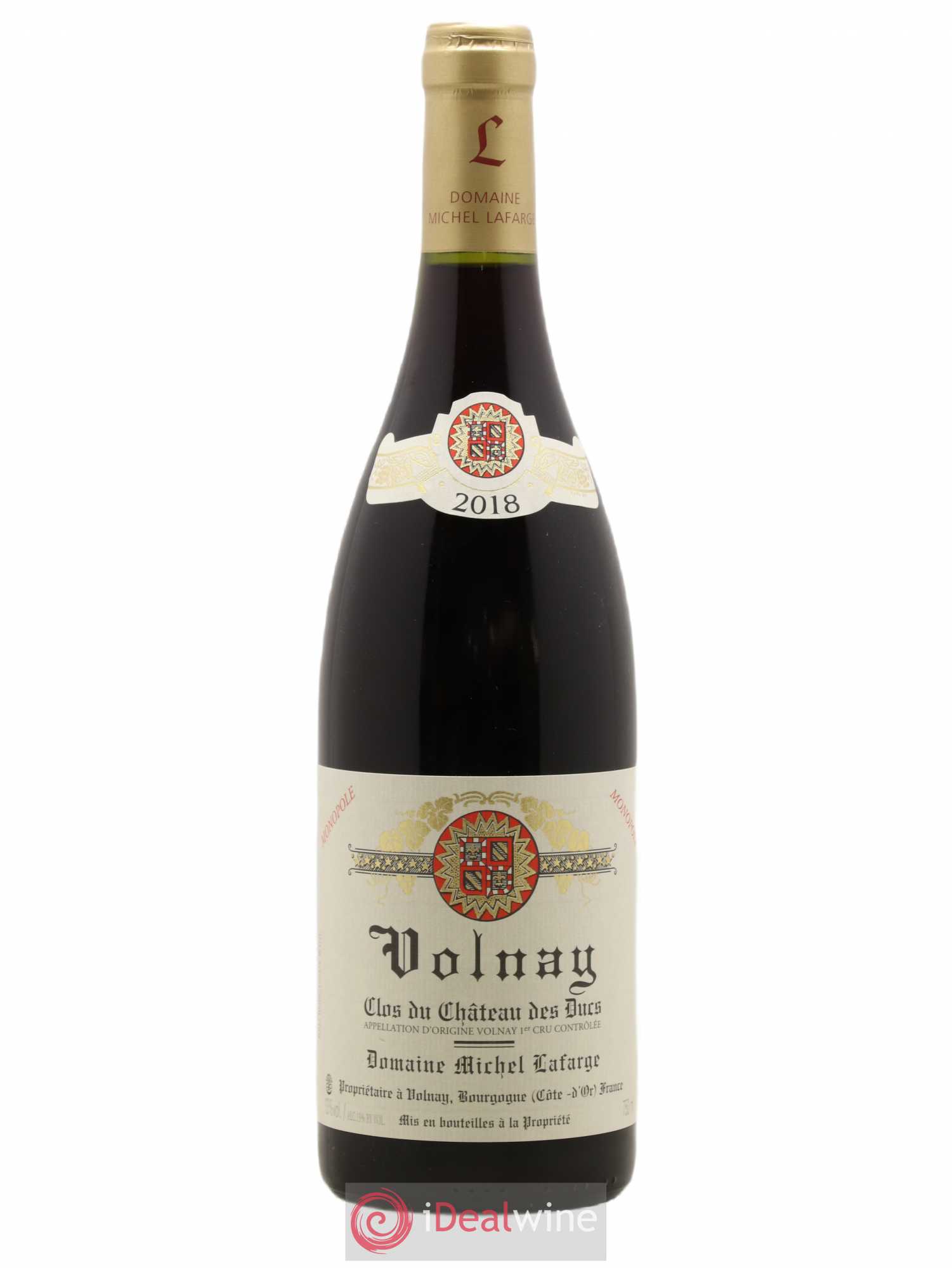 Volnay 1er Cru Clos du Château des Ducs Lafarge (Domaine) 2018 - Lot de 1 bouteille - 0