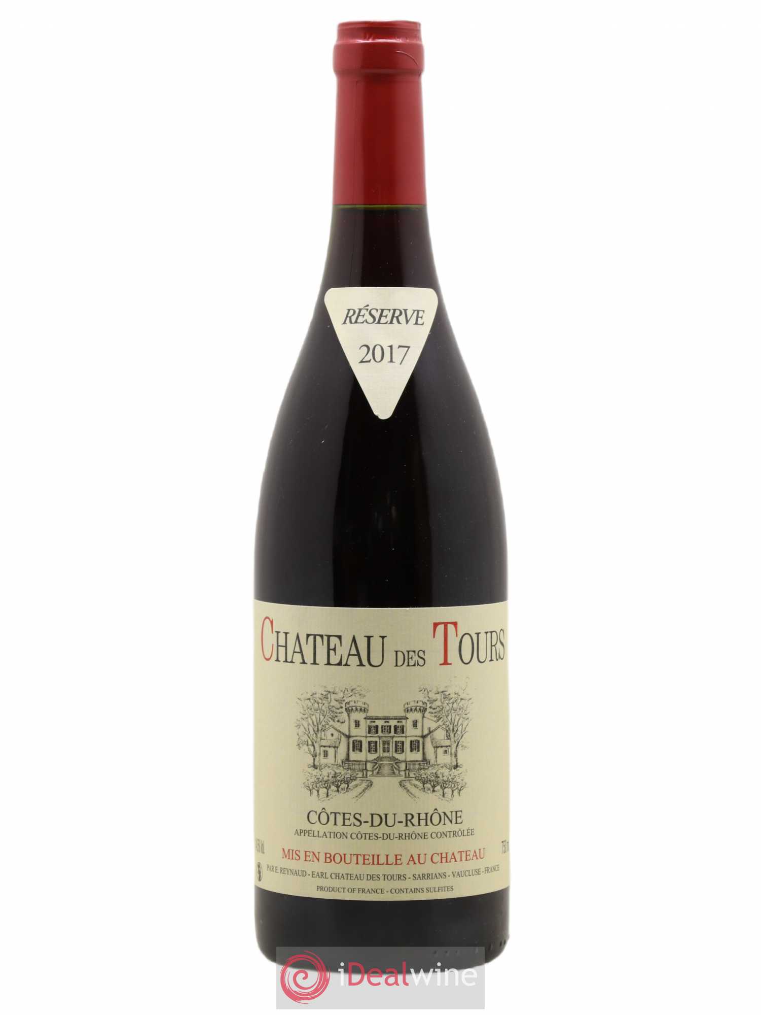 Côtes-du-Rhône Château des Tours Emmanuel Reynaud 2017 - Lot de 1 bouteille - 0