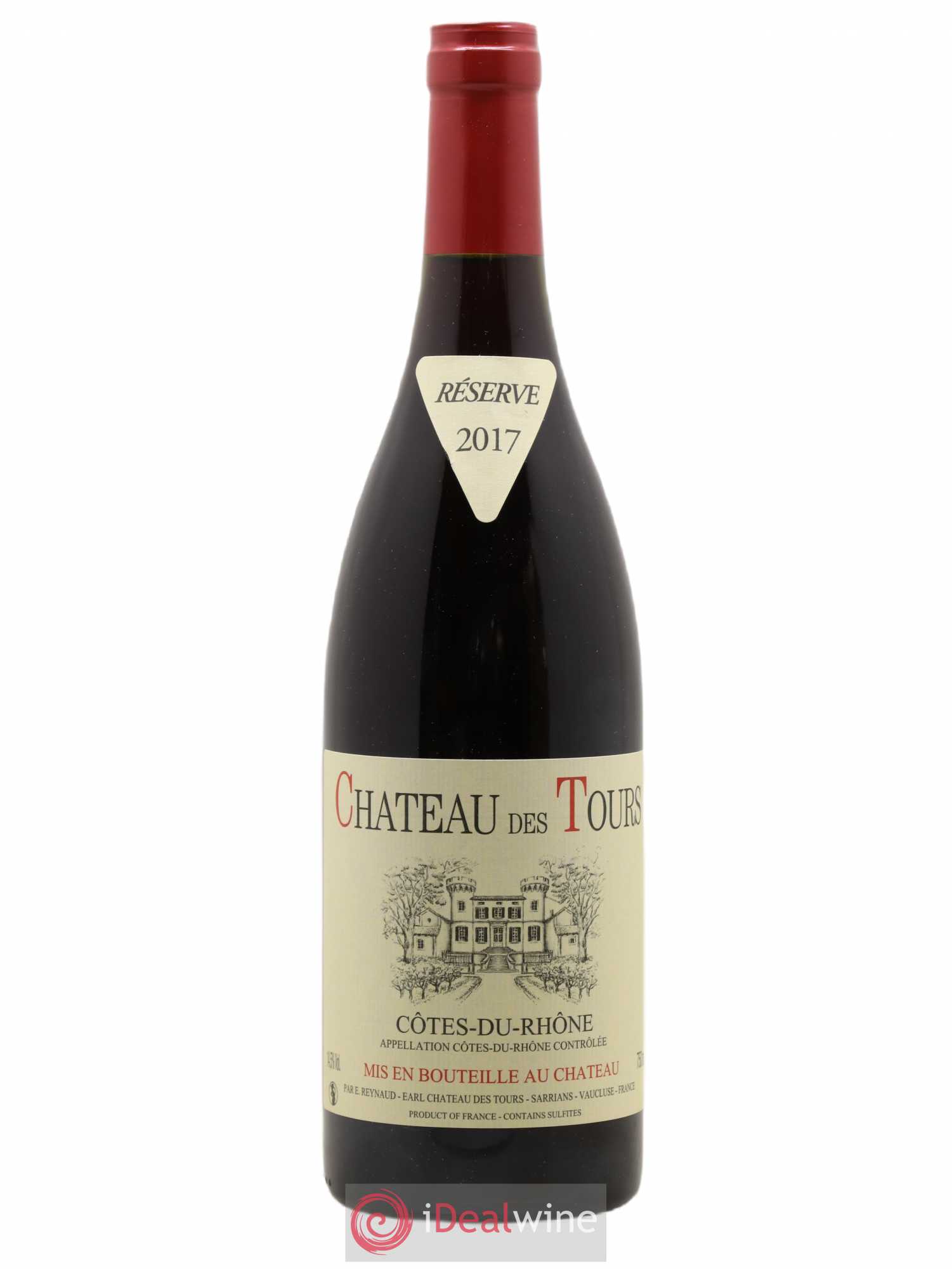 Côtes-du-Rhône Château des Tours Emmanuel Reynaud 2017 - Lot de 1 bouteille - 0
