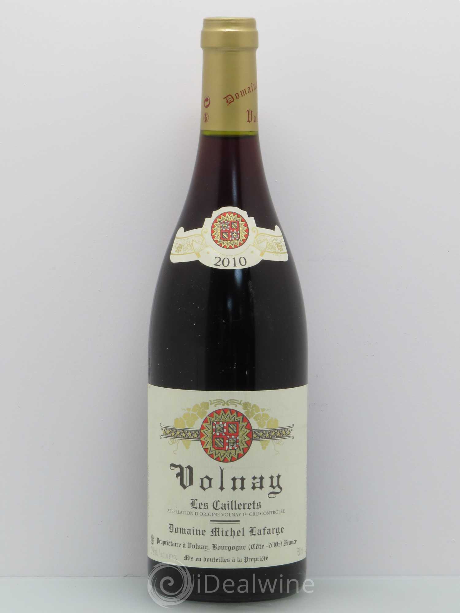 Volnay 1er Cru Les Caillerets Lafarge (Domaine) 2010 - Lot de 1 bouteille - 0