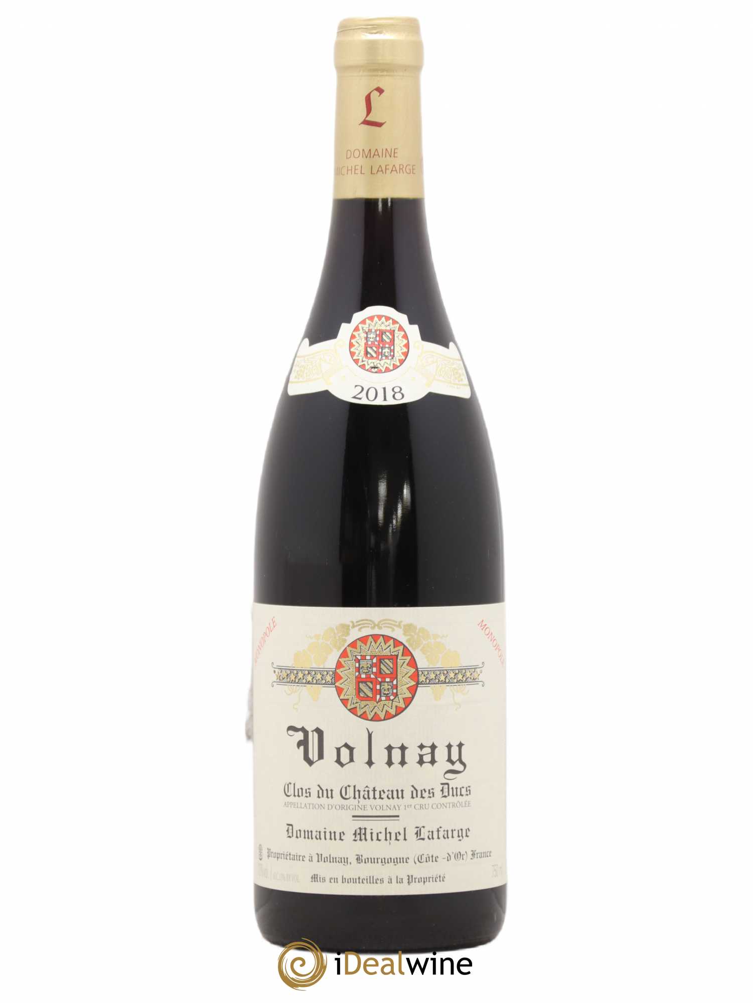 Volnay 1er Cru Clos du Château des Ducs Lafarge (Domaine) 2018 - Lot de 1 bouteille - 0
