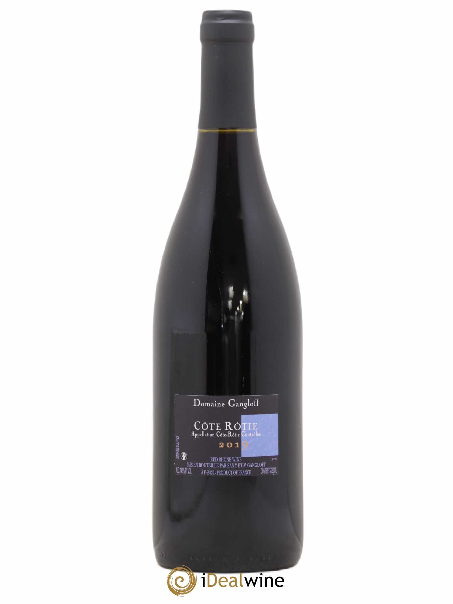 Côte-Rôtie La Barbarine Gangloff (Domaine) 2019 - Lot de 1 bouteille - 1
