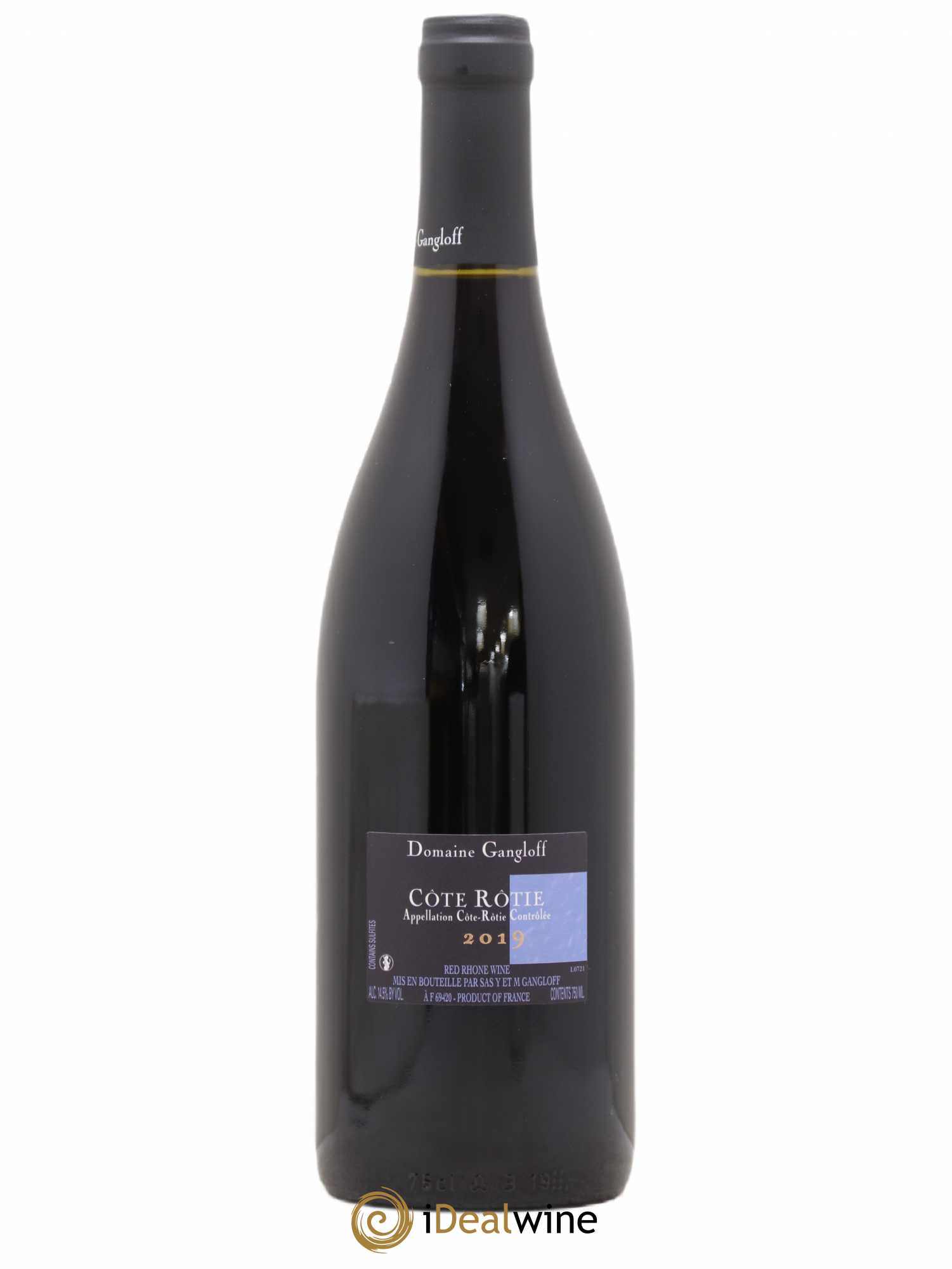 Côte-Rôtie La Barbarine Gangloff (Domaine) 2019 - Lot de 1 bouteille - 1
