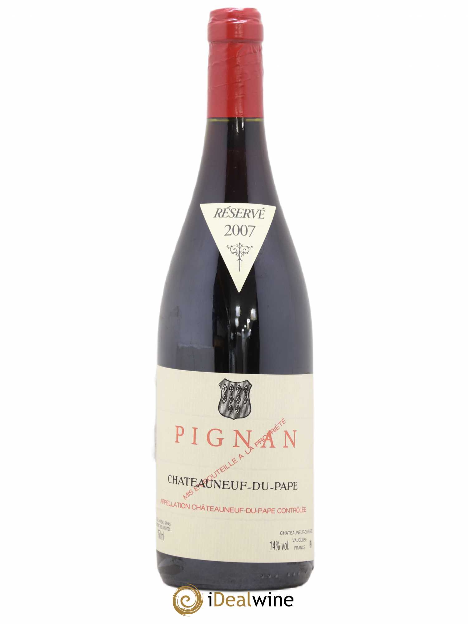 Châteauneuf-du-Pape Pignan Emmanuel Reynaud 2007 - Lot de 1 bouteille - 0