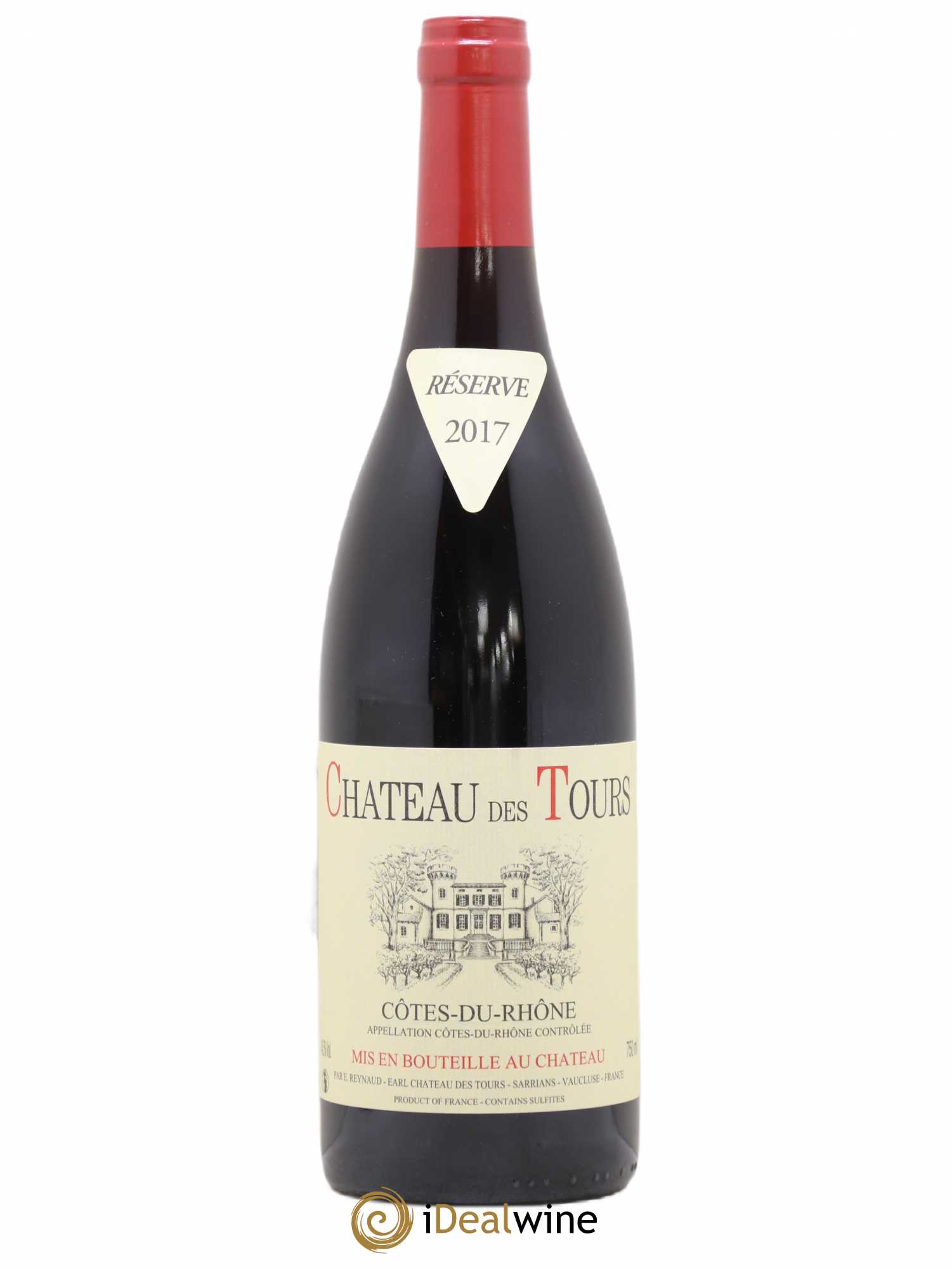Côtes-du-Rhône Château des Tours Emmanuel Reynaud 2017 - Lot de 1 bouteille - 0