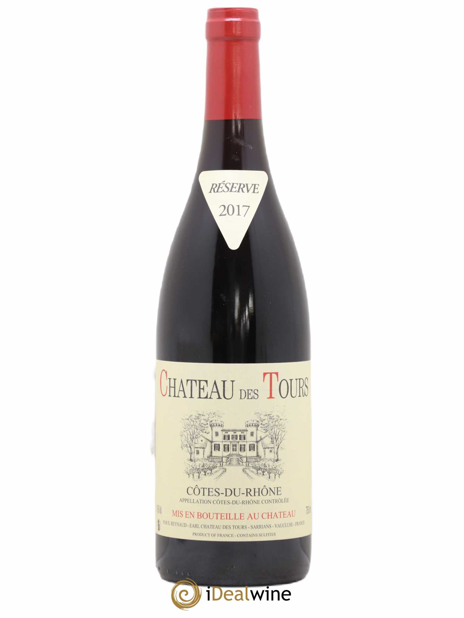Côtes-du-Rhône Château des Tours Emmanuel Reynaud 2017 - Lot de 1 bouteille - 0