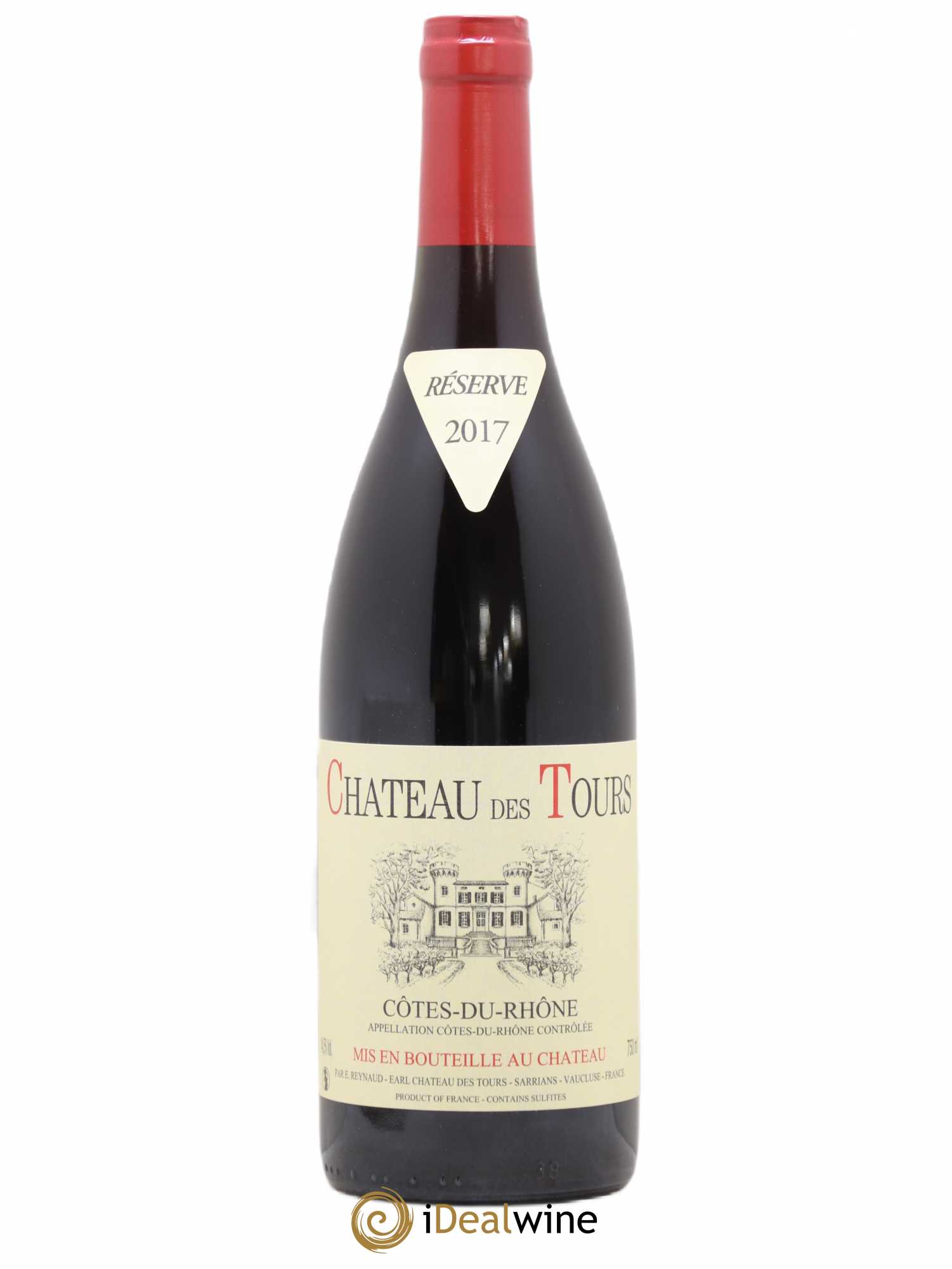 Côtes-du-Rhône Château des Tours Emmanuel Reynaud 2017 - Lot de 1 bouteille - 0