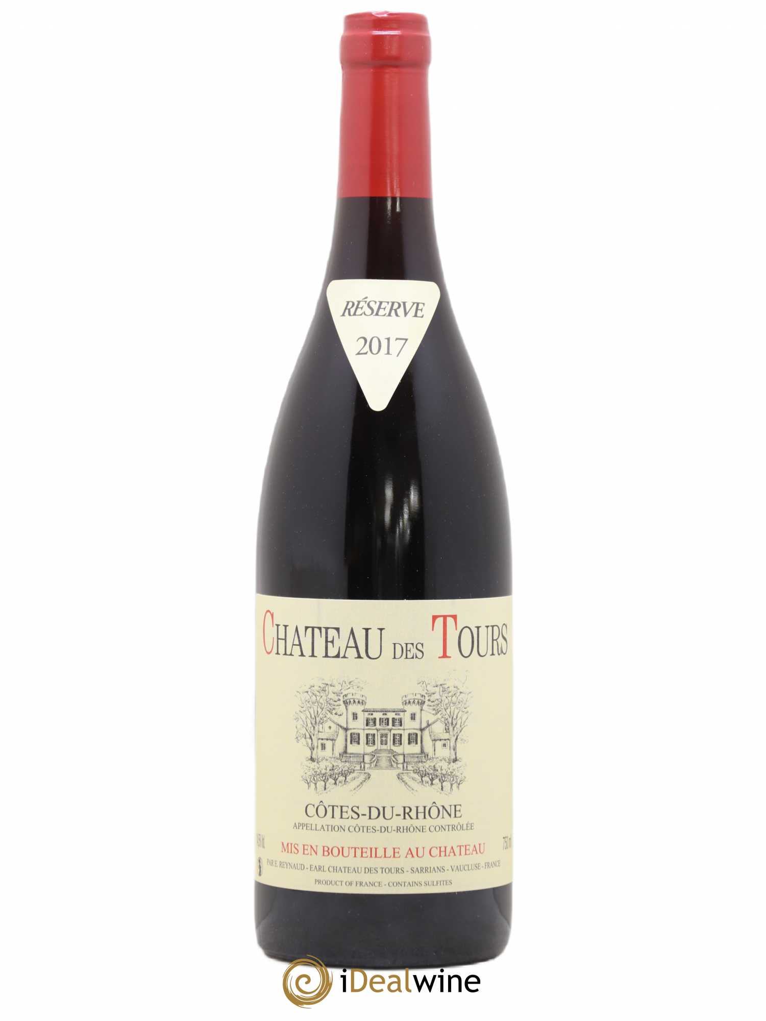 Côtes-du-Rhône Château des Tours Emmanuel Reynaud 2017 - Lot de 1 bouteille - 0