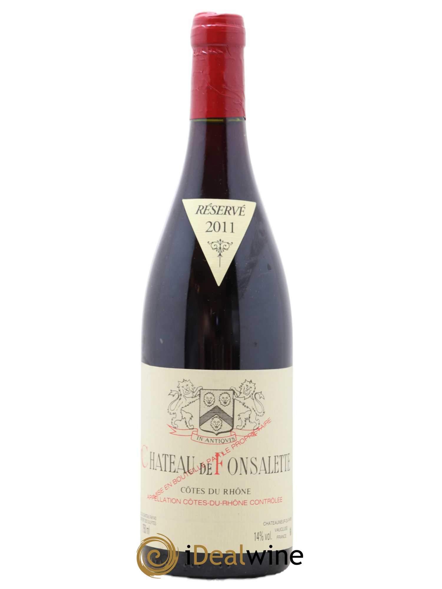 Côtes-du-Rhône Château de Fonsalette Emmanuel Reynaud 2011 - Lot de 1 bouteille - 0