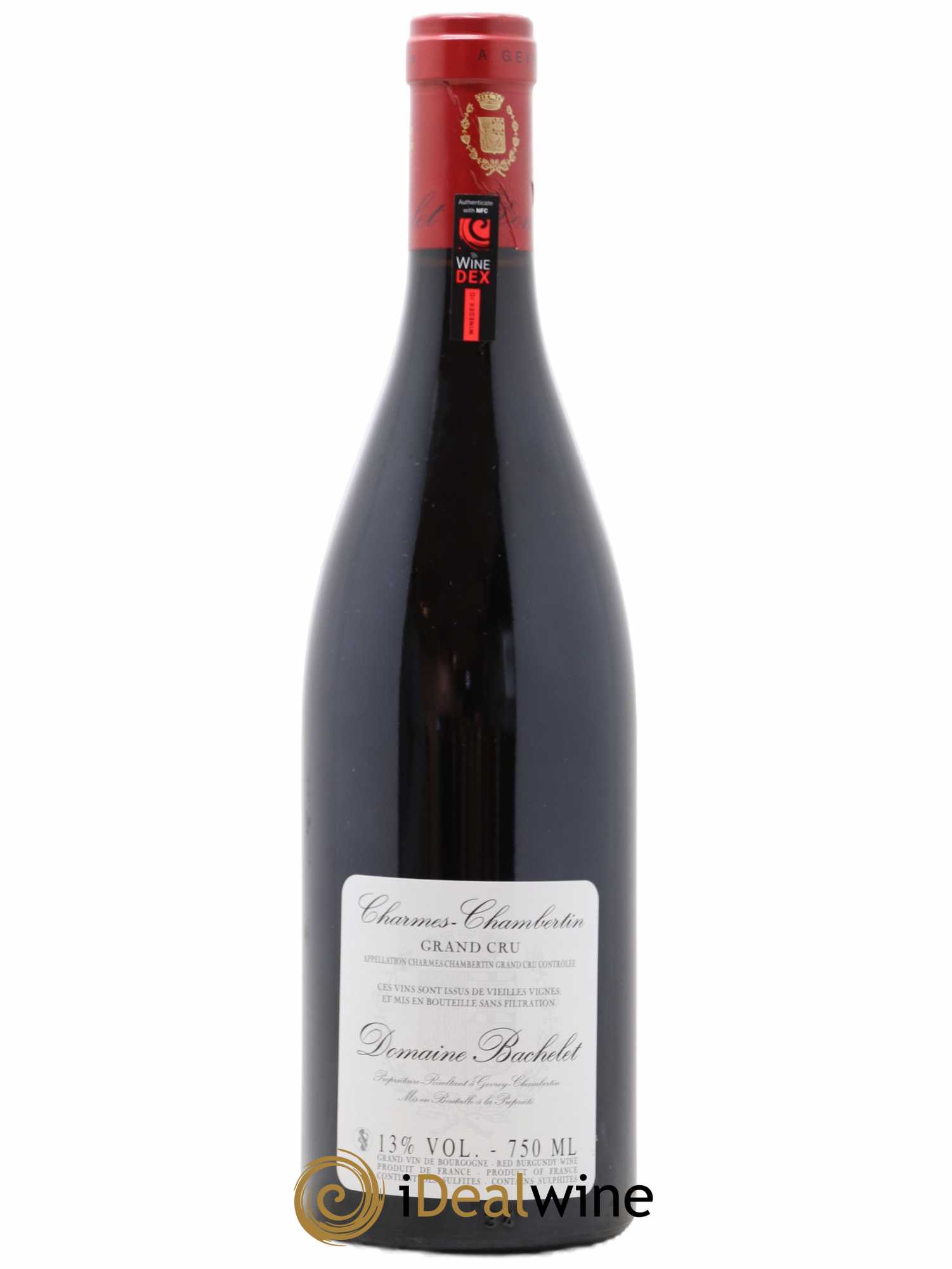 Charmes-Chambertin Grand Cru Vieilles Vignes Denis Bachelet (Domaine) 2016 - Lot de 1 bouteille - 1