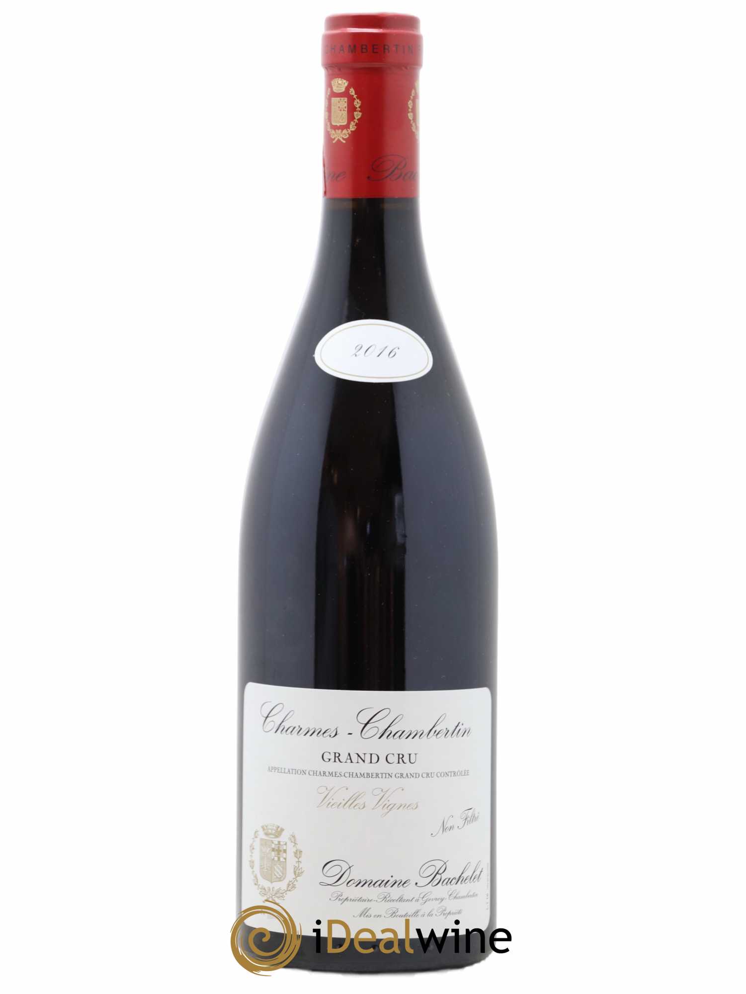 Charmes-Chambertin Grand Cru Vieilles Vignes Denis Bachelet (Domaine) 2016 - Lot de 1 bouteille - 0