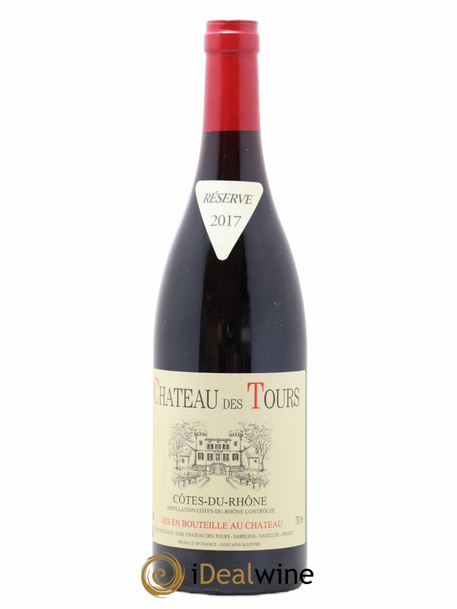 Côtes-du-Rhône Château des Tours Emmanuel Reynaud 2017 - Lot de 1 bouteille - 0