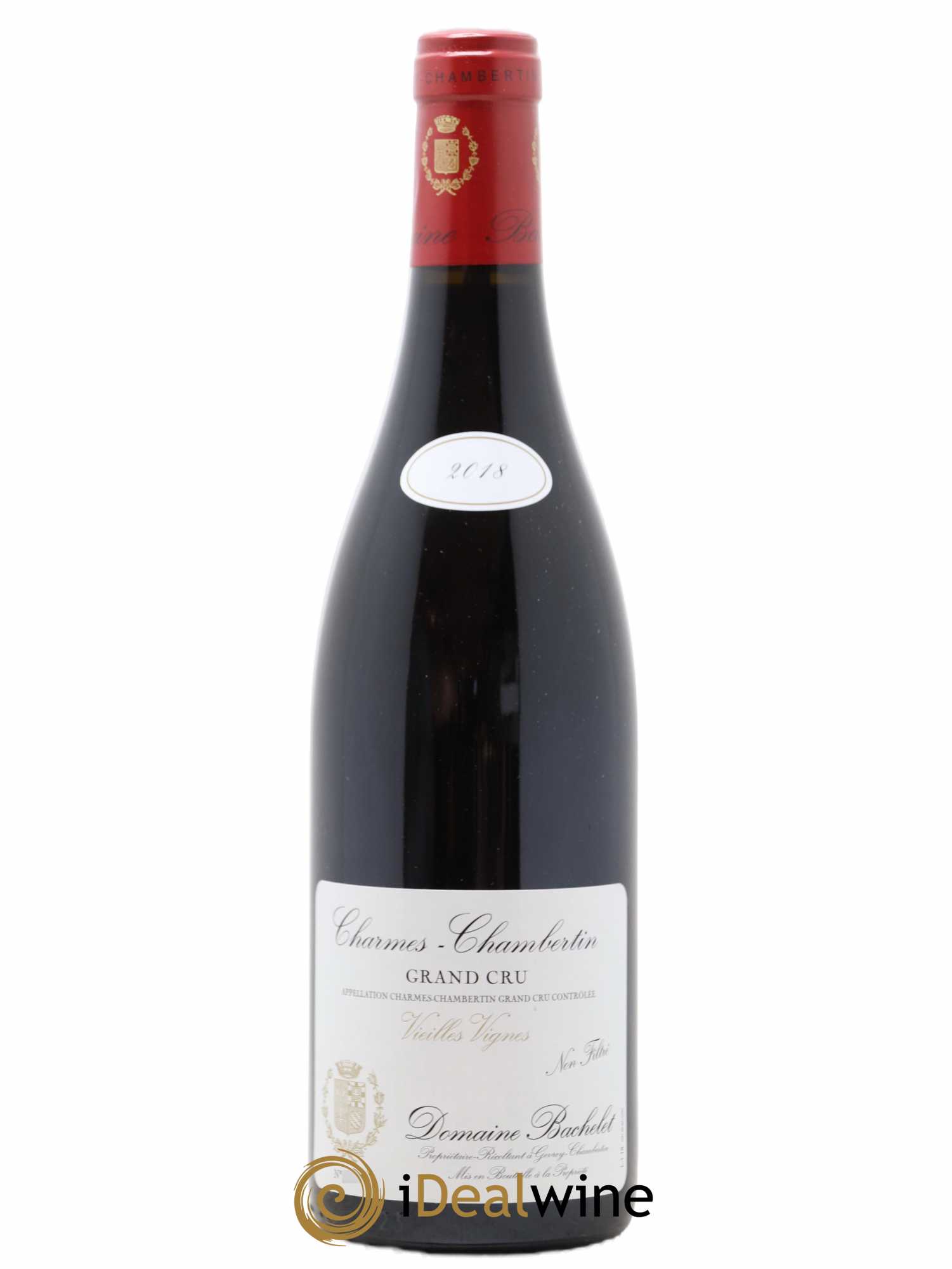Charmes-Chambertin Grand Cru Vieilles Vignes Denis Bachelet (Domaine) 2018 - Lot de 1 bouteille - 0