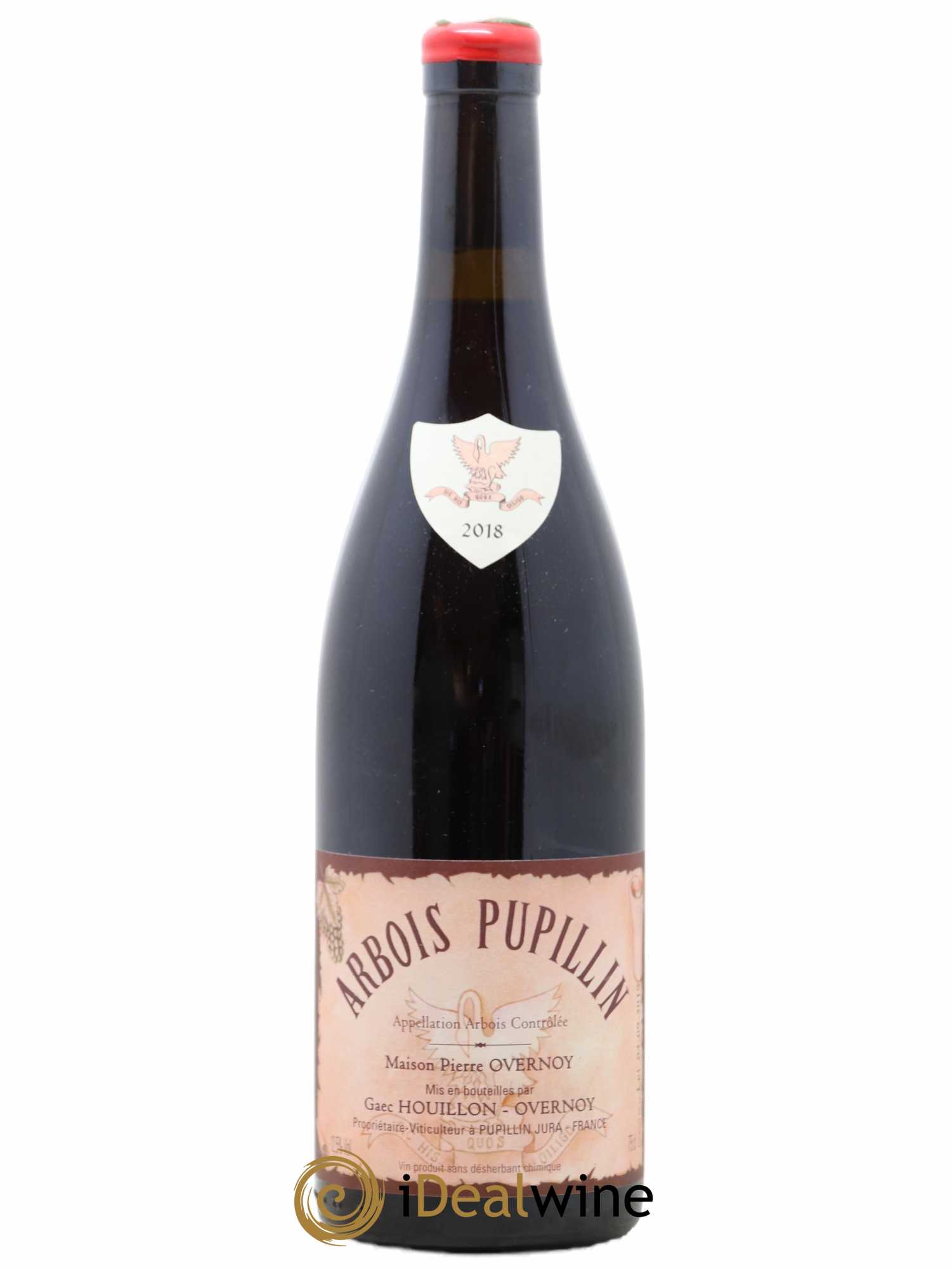 Arbois-Pupillin Poulsard (cire rouge) Overnoy-Houillon (Domaine) 2018 - Lot de 1 bouteille - 0