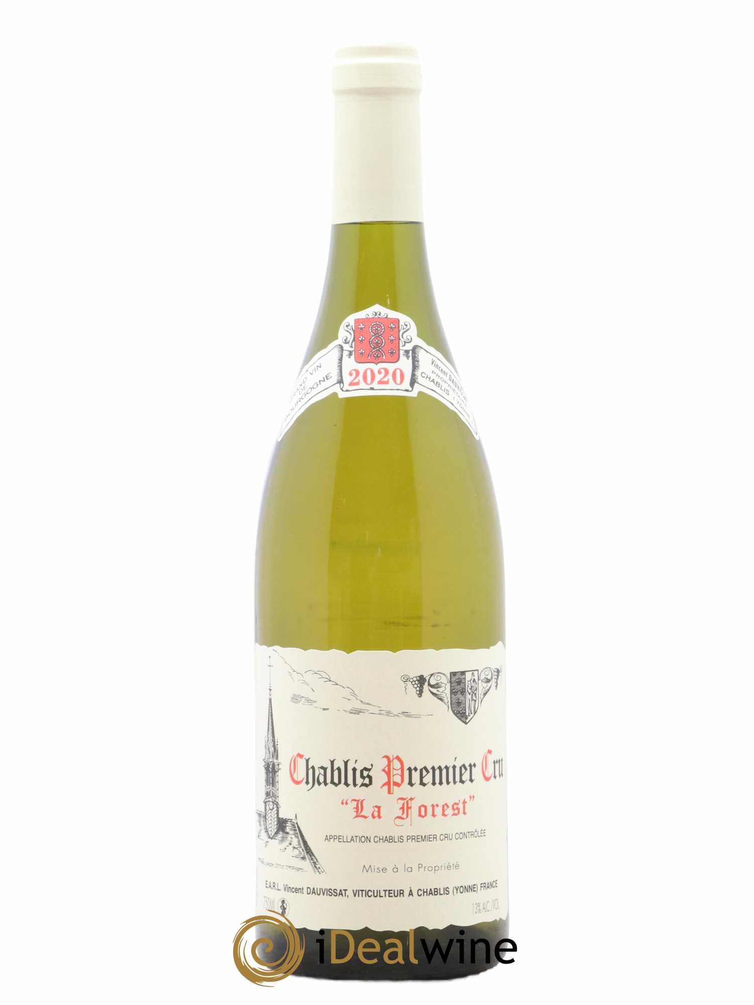 Chablis 1er Cru La Forest Vincent Dauvissat (Domaine) 2020 - Lot de 1 bouteille - 0