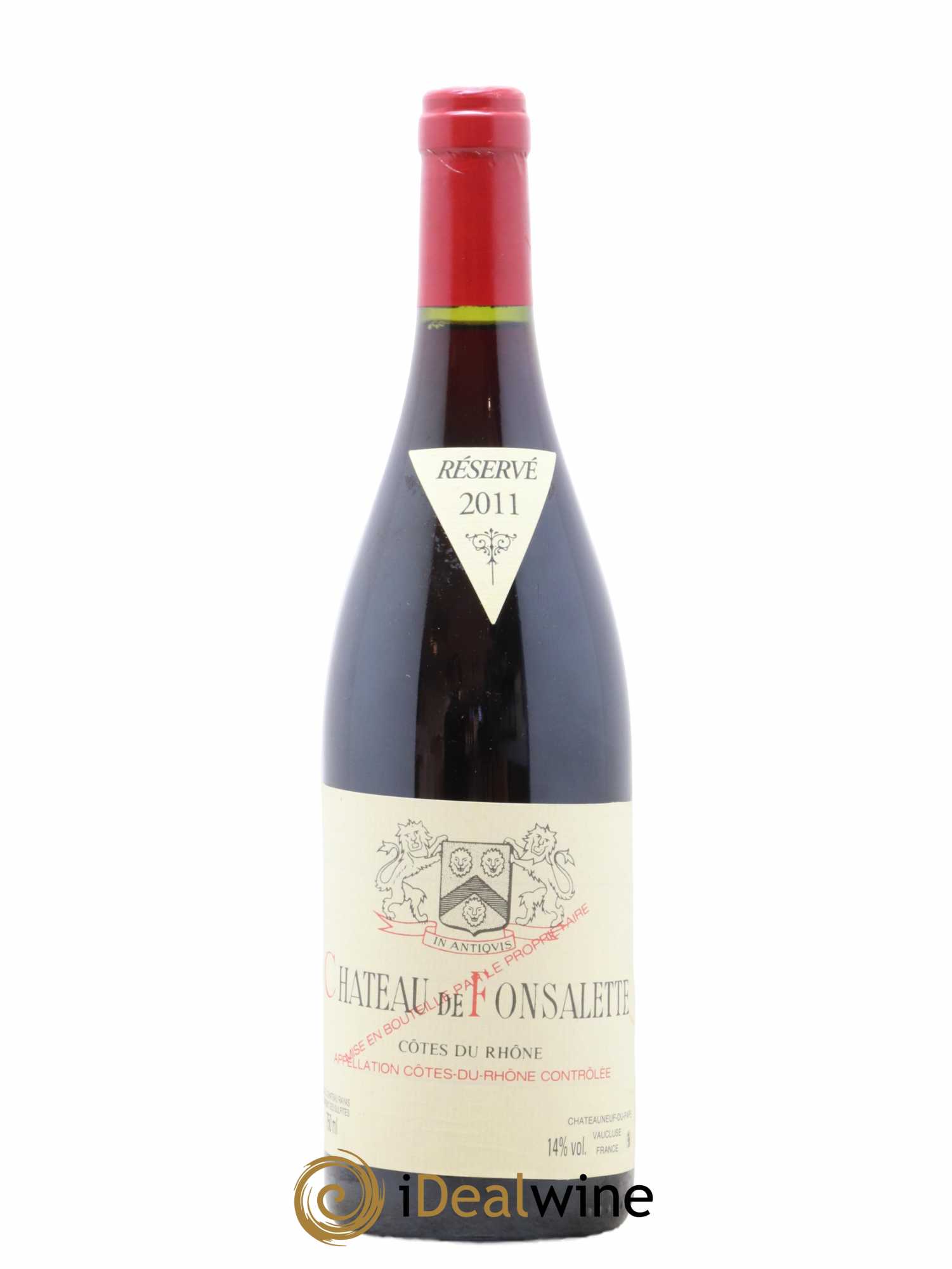 Côtes-du-Rhône Château de Fonsalette Emmanuel Reynaud 2011 - Lot de 1 bouteille - 0