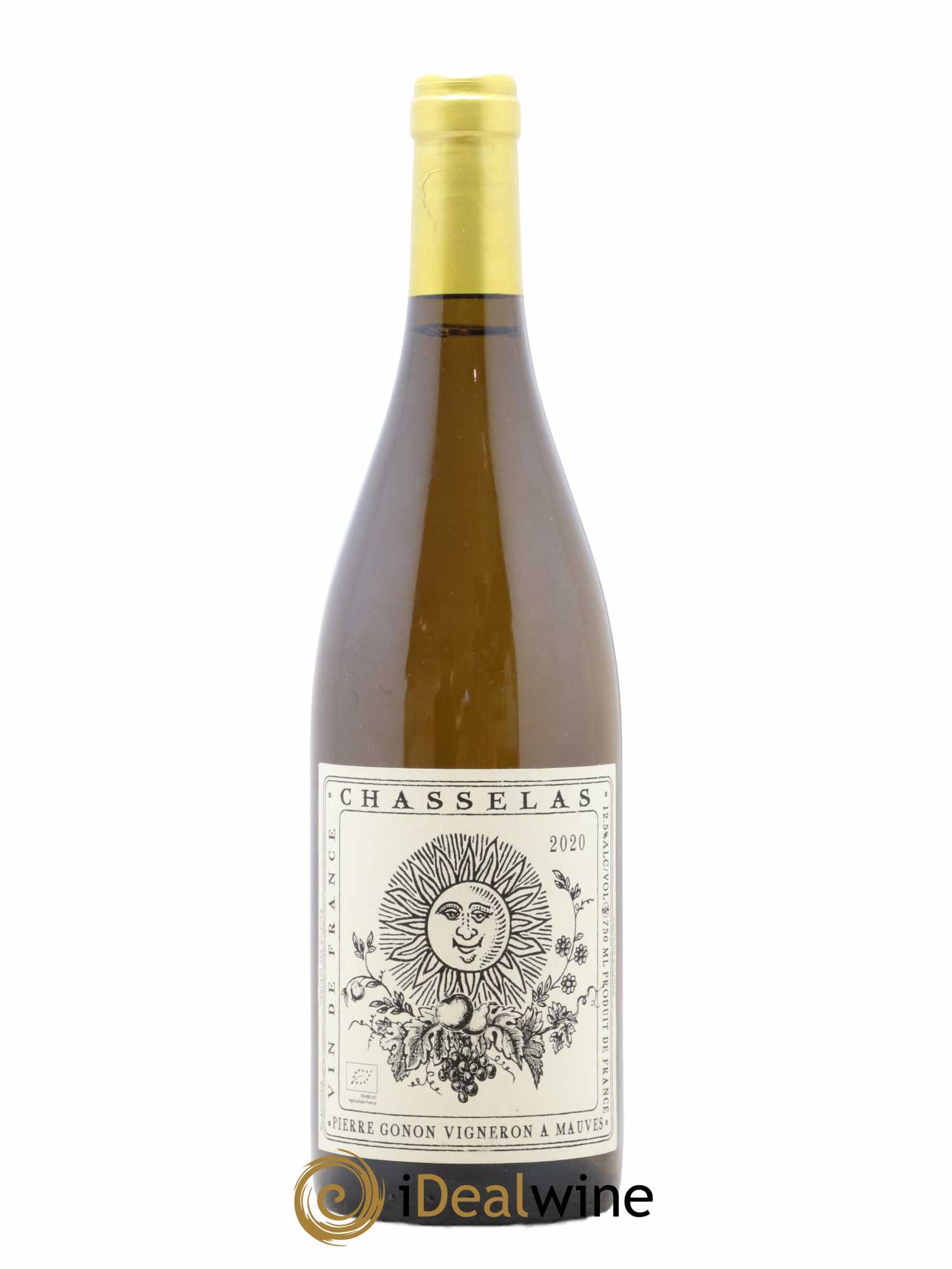 Vin de France Chasselas Gonon (Domaine) 2020 - Lot de 1 bouteille - 0