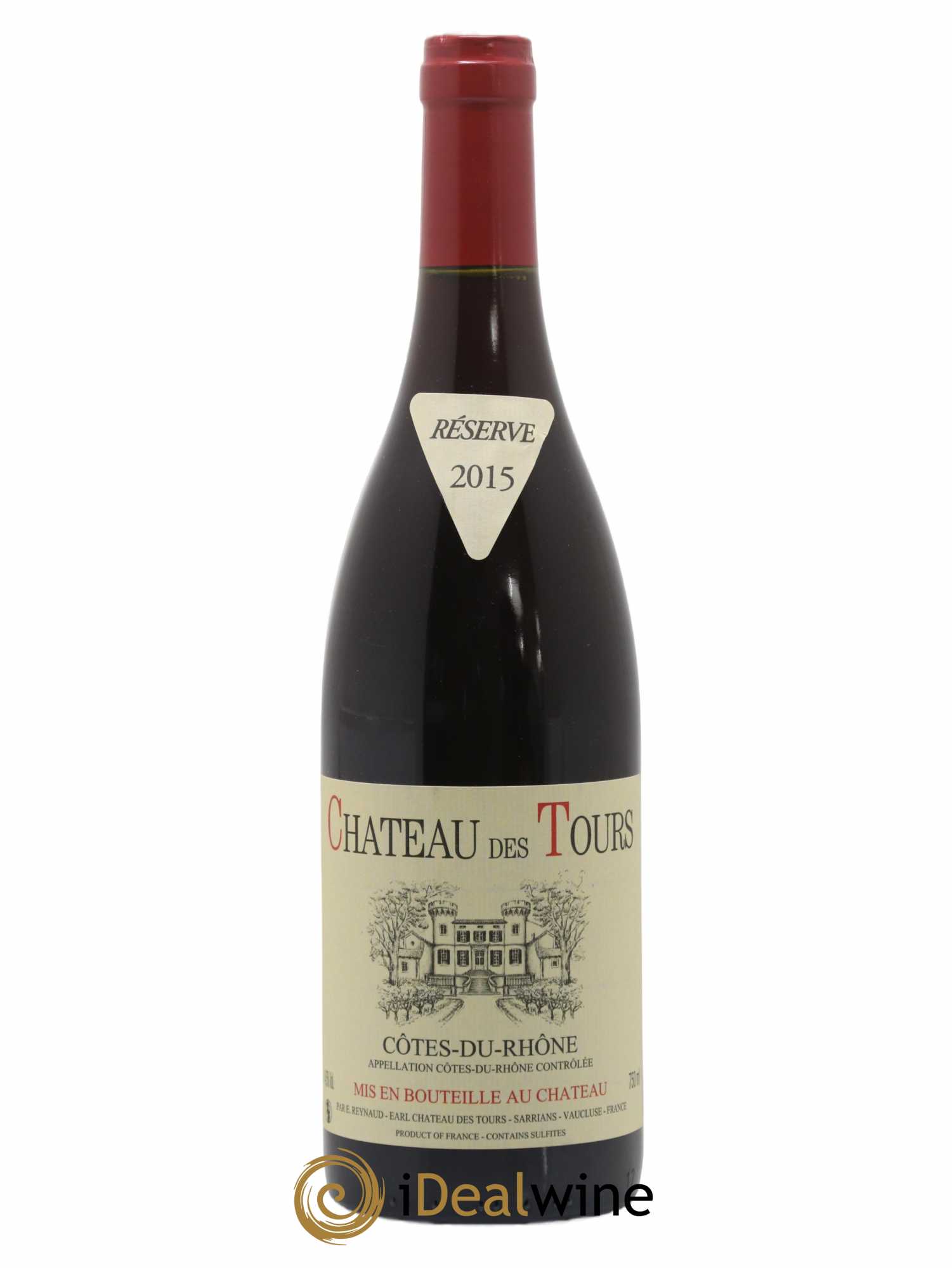 Côtes-du-Rhône Château des Tours Emmanuel Reynaud 2015 - Lot de 1 bouteille - 0
