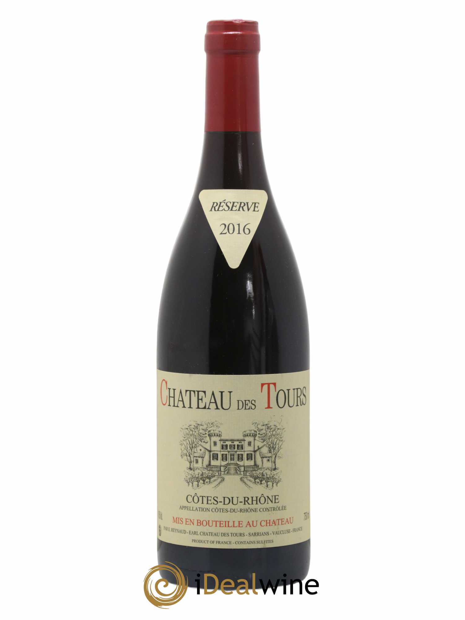 Côtes-du-Rhône Château des Tours Emmanuel Reynaud 2016 - Lot de 1 bouteille - 0