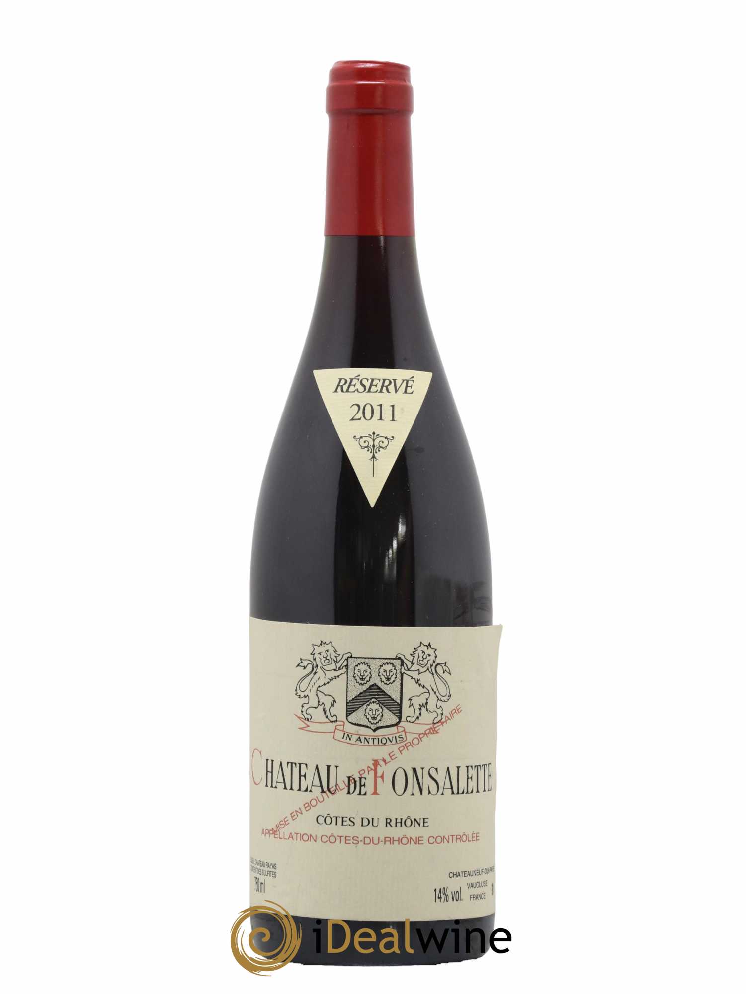 Côtes-du-Rhône Château de Fonsalette Emmanuel Reynaud 2011 - Lot de 1 bouteille - 0