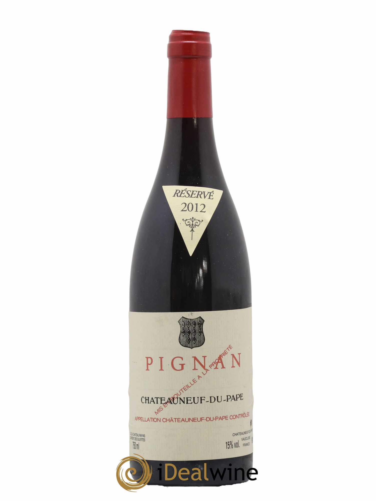 Châteauneuf-du-Pape Pignan Emmanuel Reynaud 2012 - Lot de 1 bouteille - 0