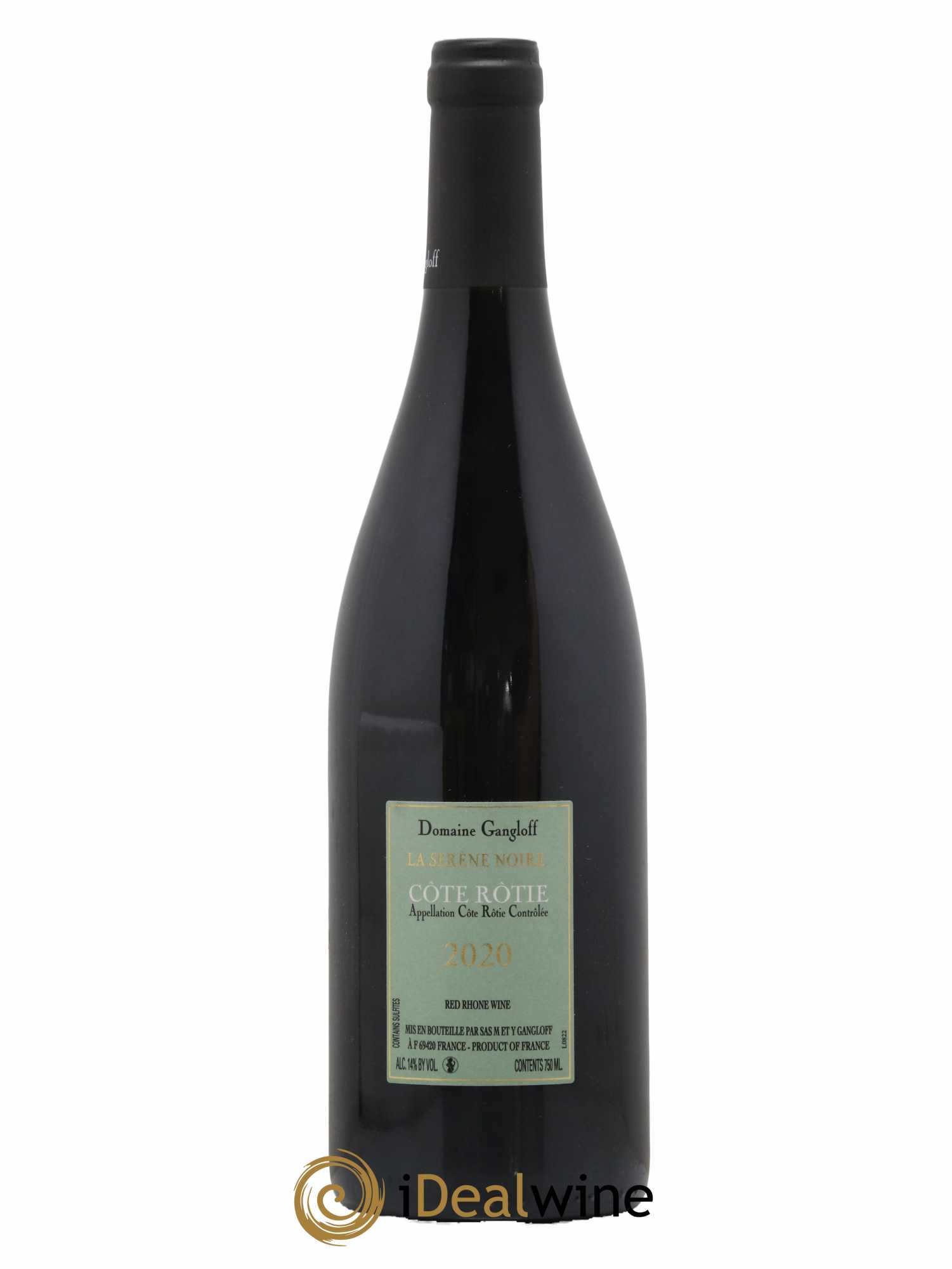 Côte-Rôtie La Sereine Noire Gangloff (Domaine) 2020 - Lot de 1 bouteille - 1