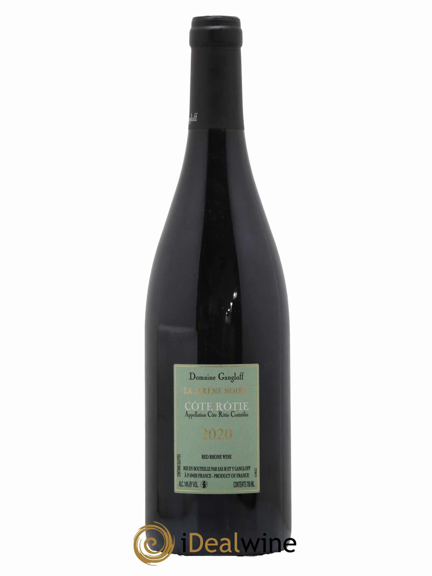 Côte-Rôtie La Sereine Noire Gangloff (Domaine) 2020 - Lot de 1 bouteille - 1